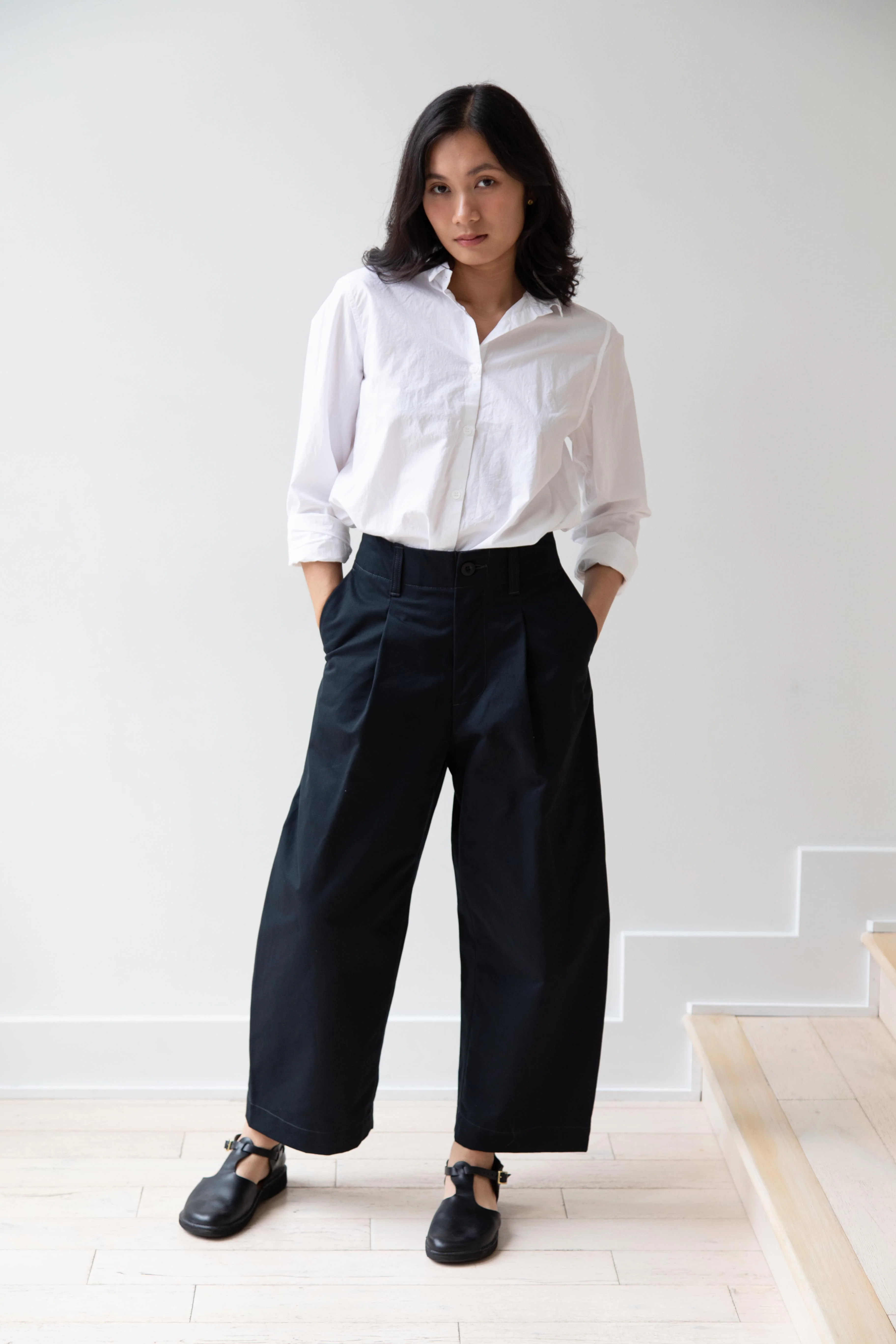 Aseedonclöud | HW Wide Trousers in Charcoal - Image 21