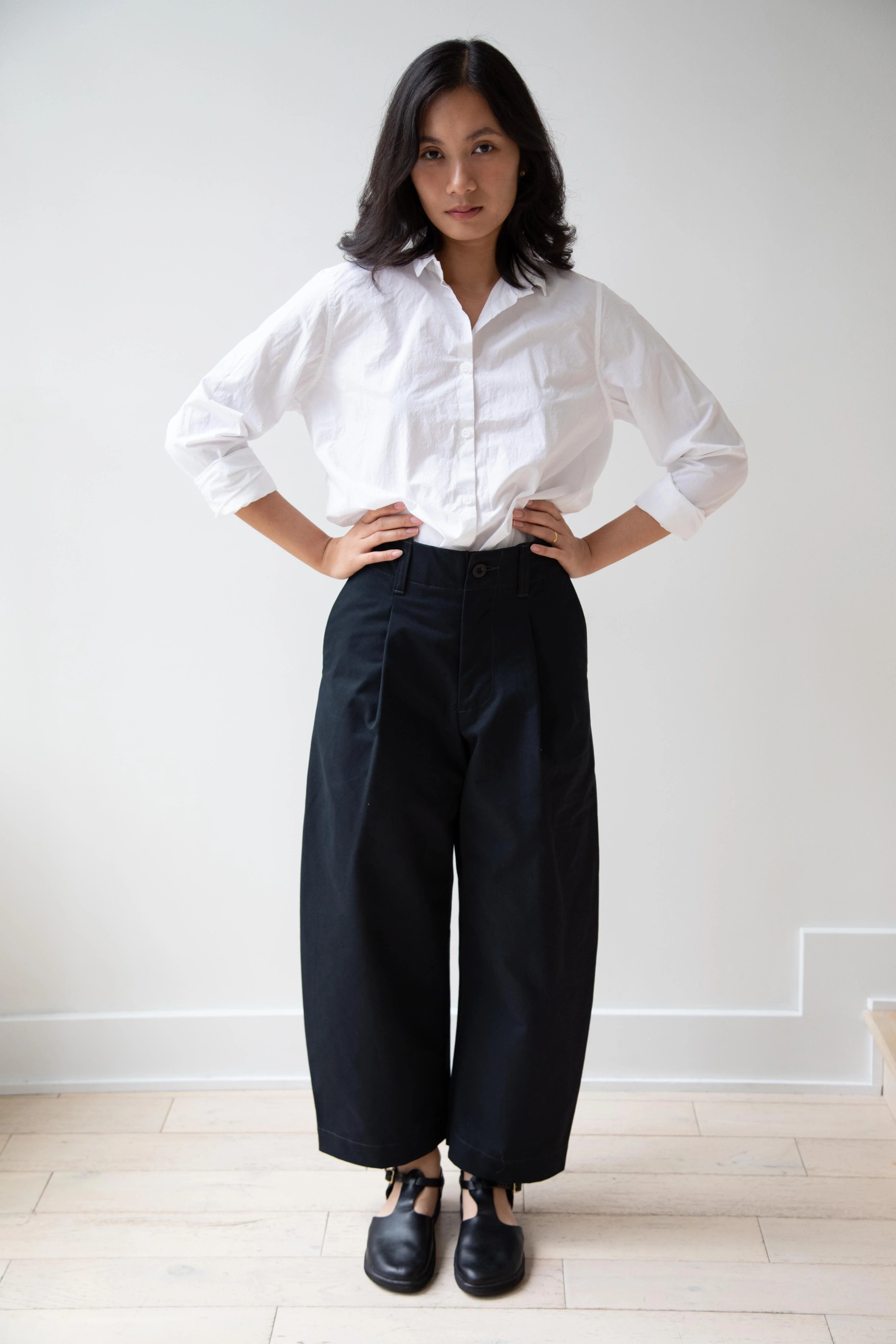 Aseedonclöud | HW Wide Trousers in Charcoal - Image 22