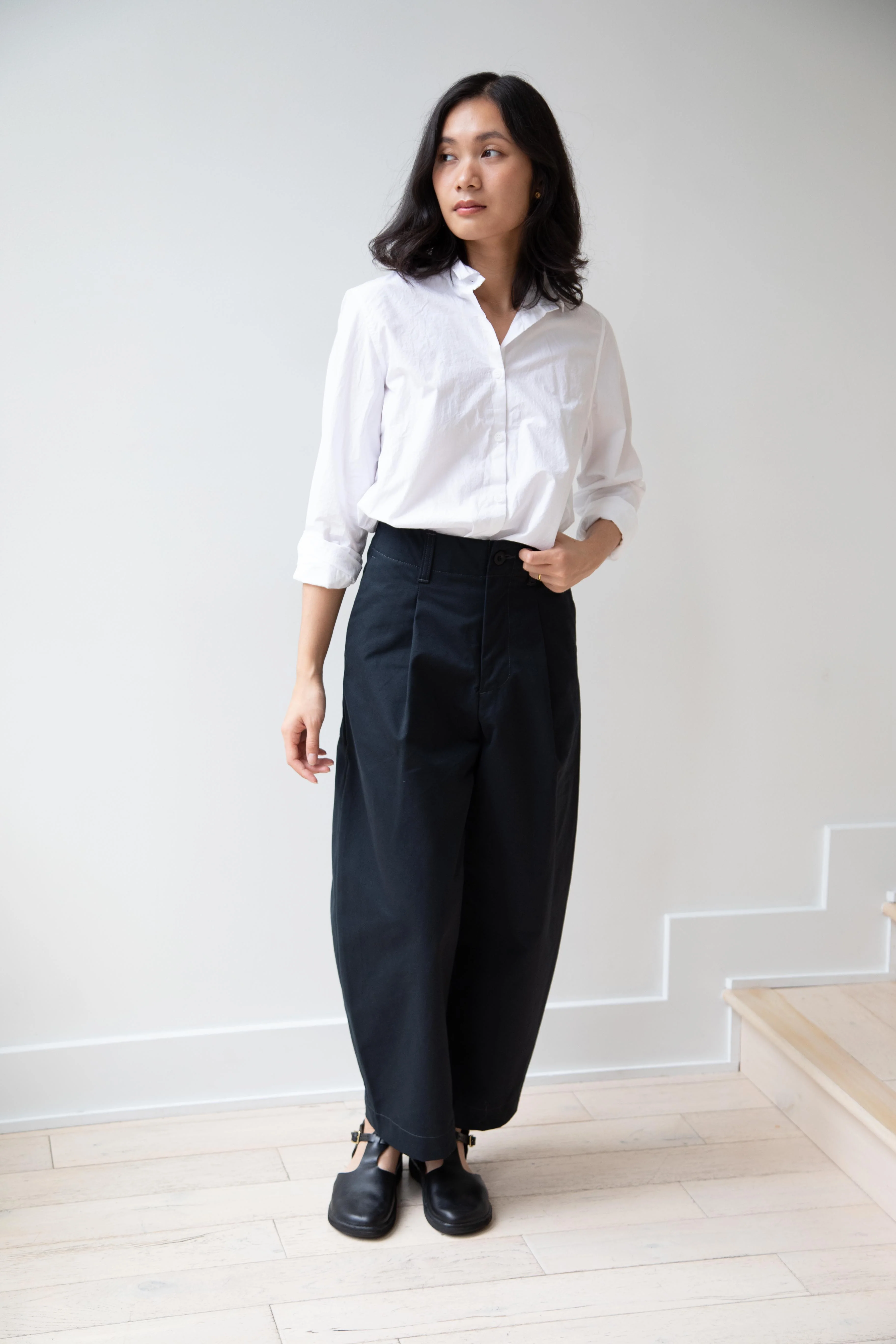 Aseedonclöud | HW Wide Trousers in Charcoal - Image 23