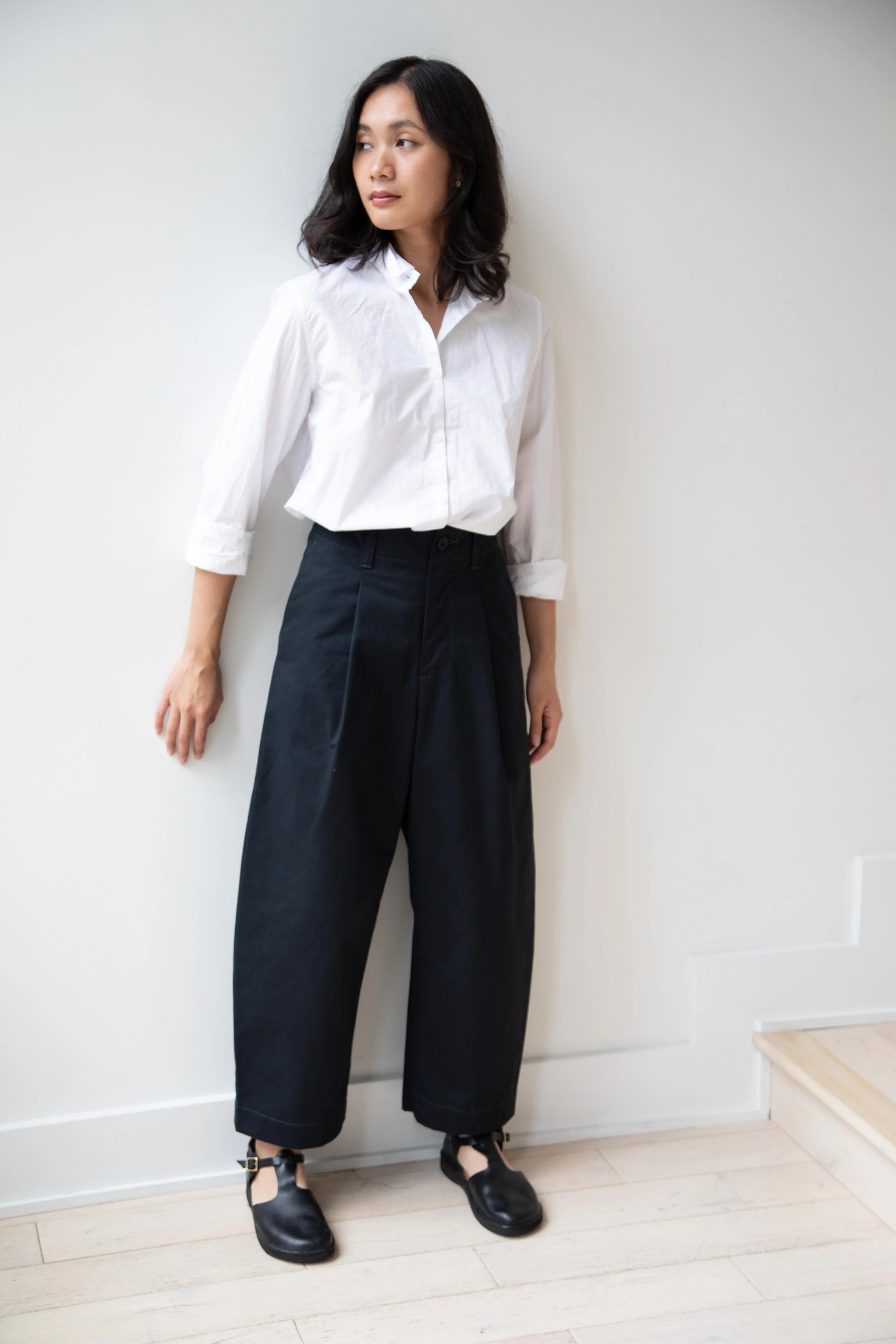 Aseedonclöud | HW Wide Trousers in Charcoal - Image 24