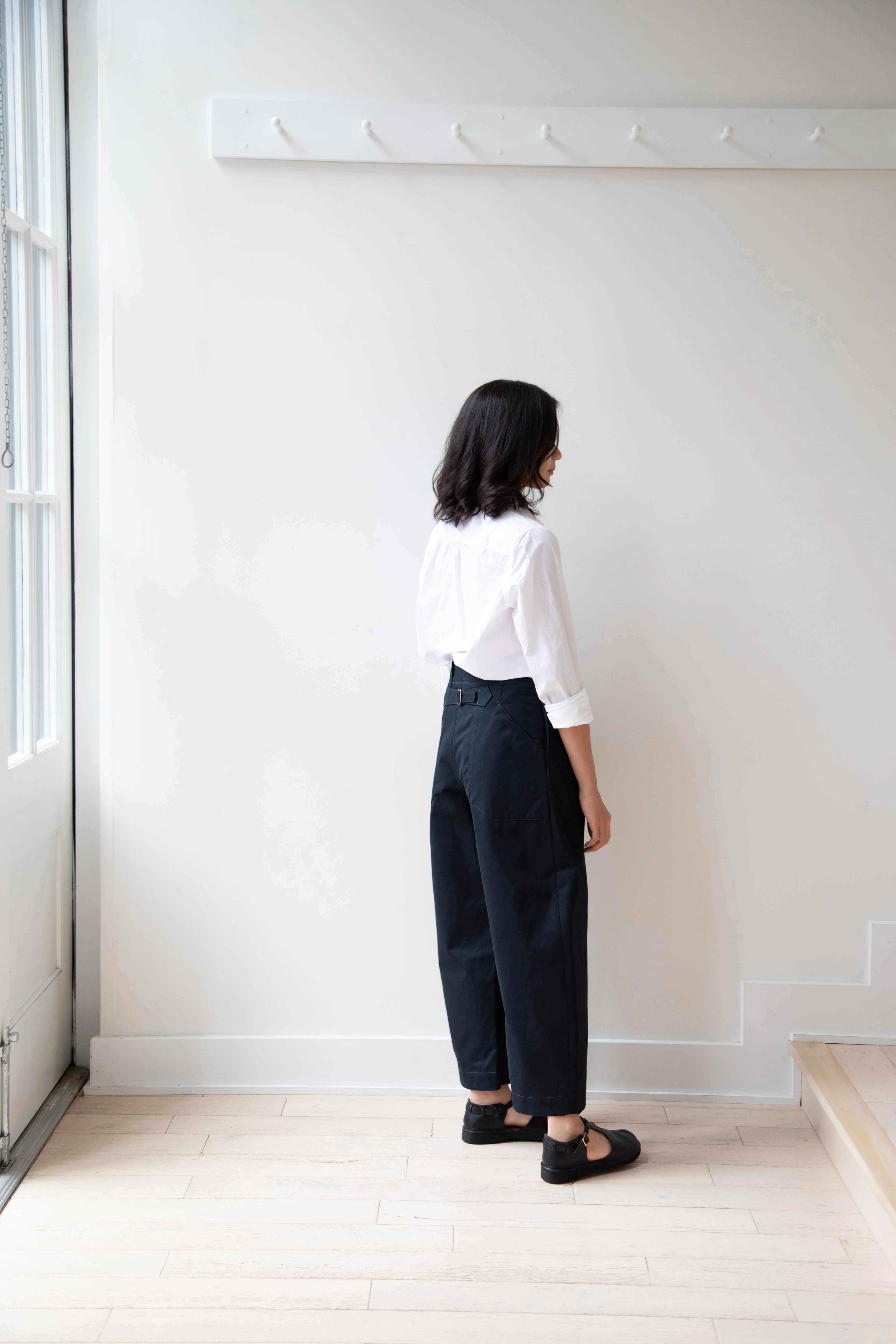 Aseedonclöud | HW Wide Trousers in Charcoal - Image 26
