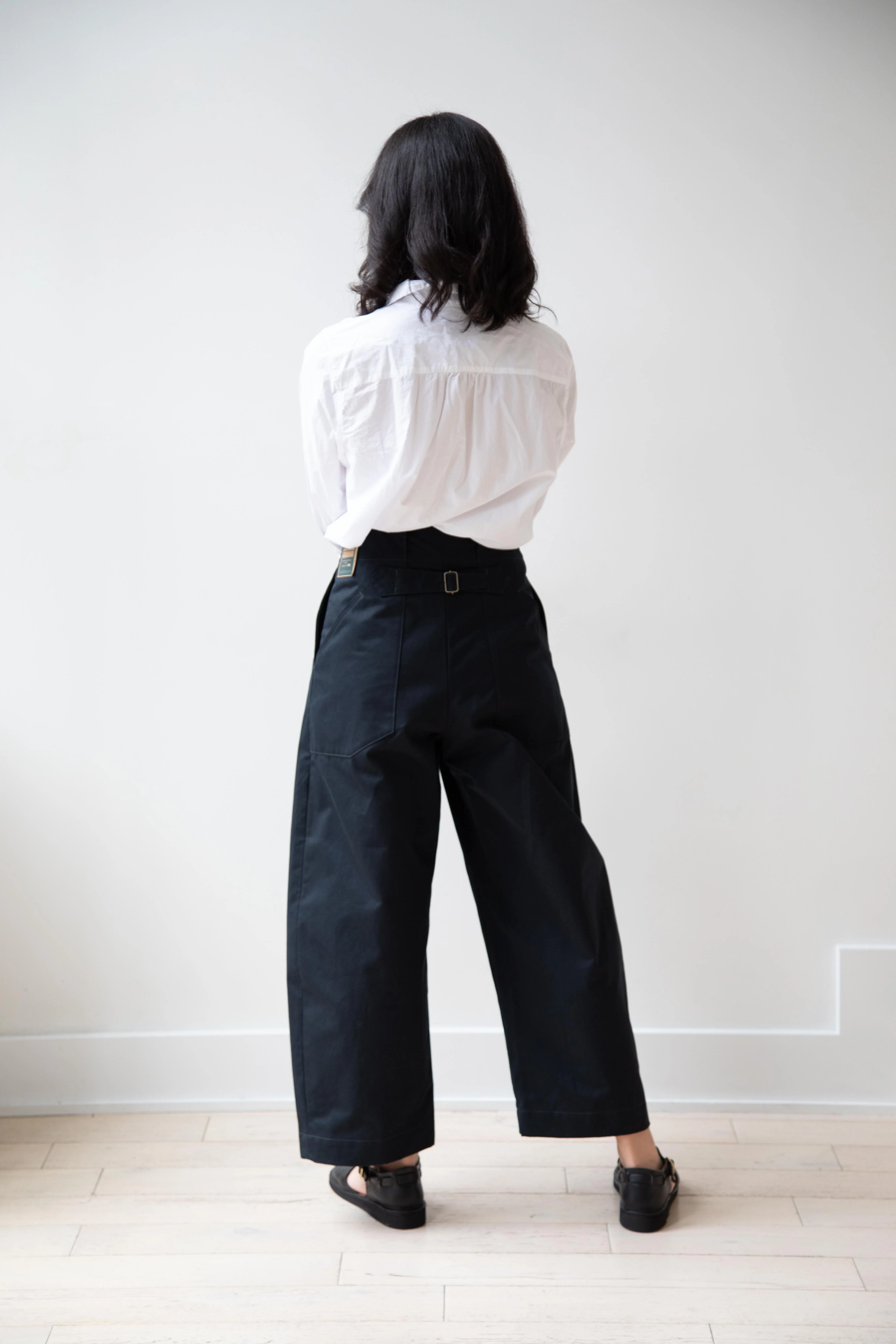 Aseedonclöud | HW Wide Trousers in Charcoal - Image 27