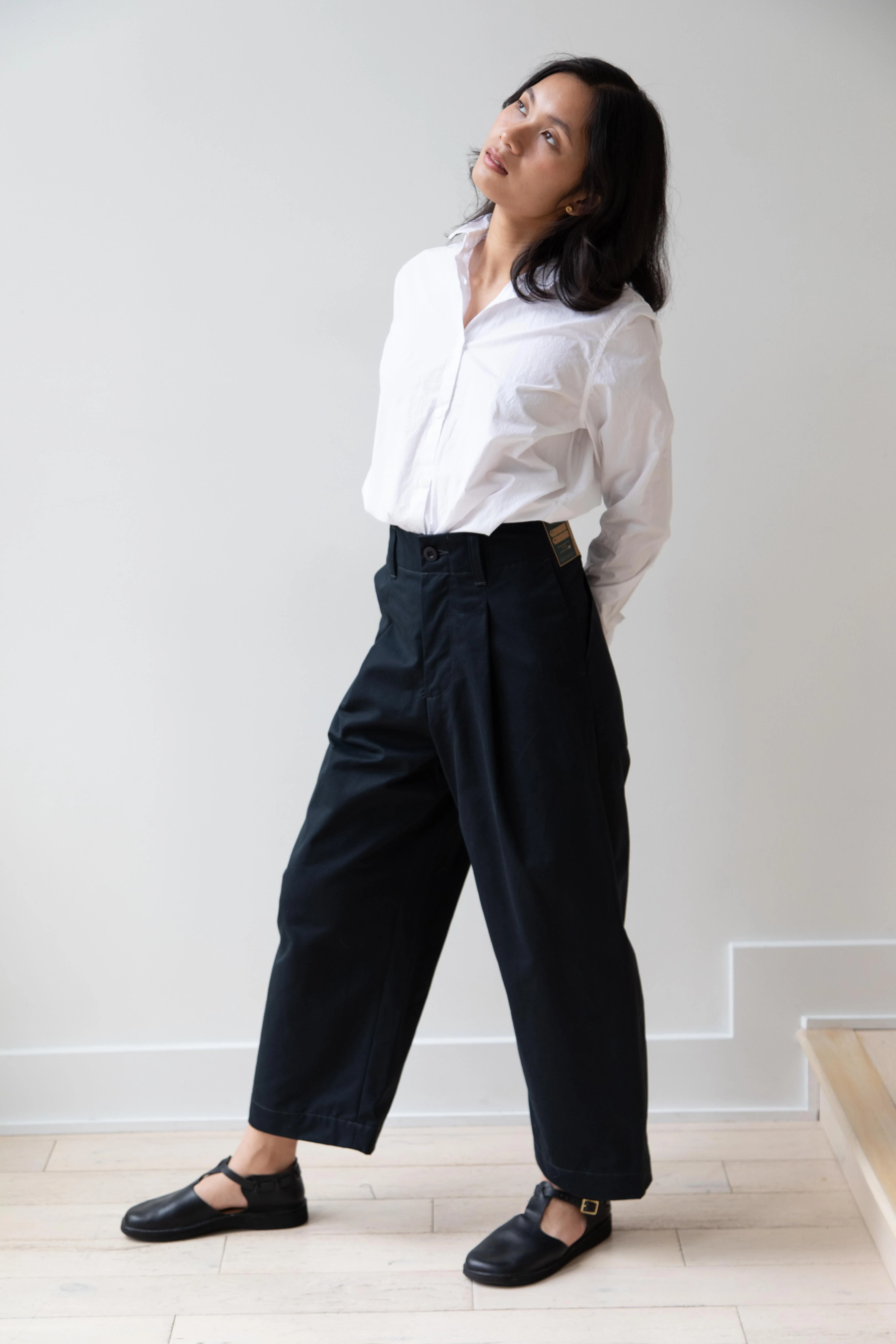 Aseedonclöud | HW Wide Trousers in Charcoal - Image 6