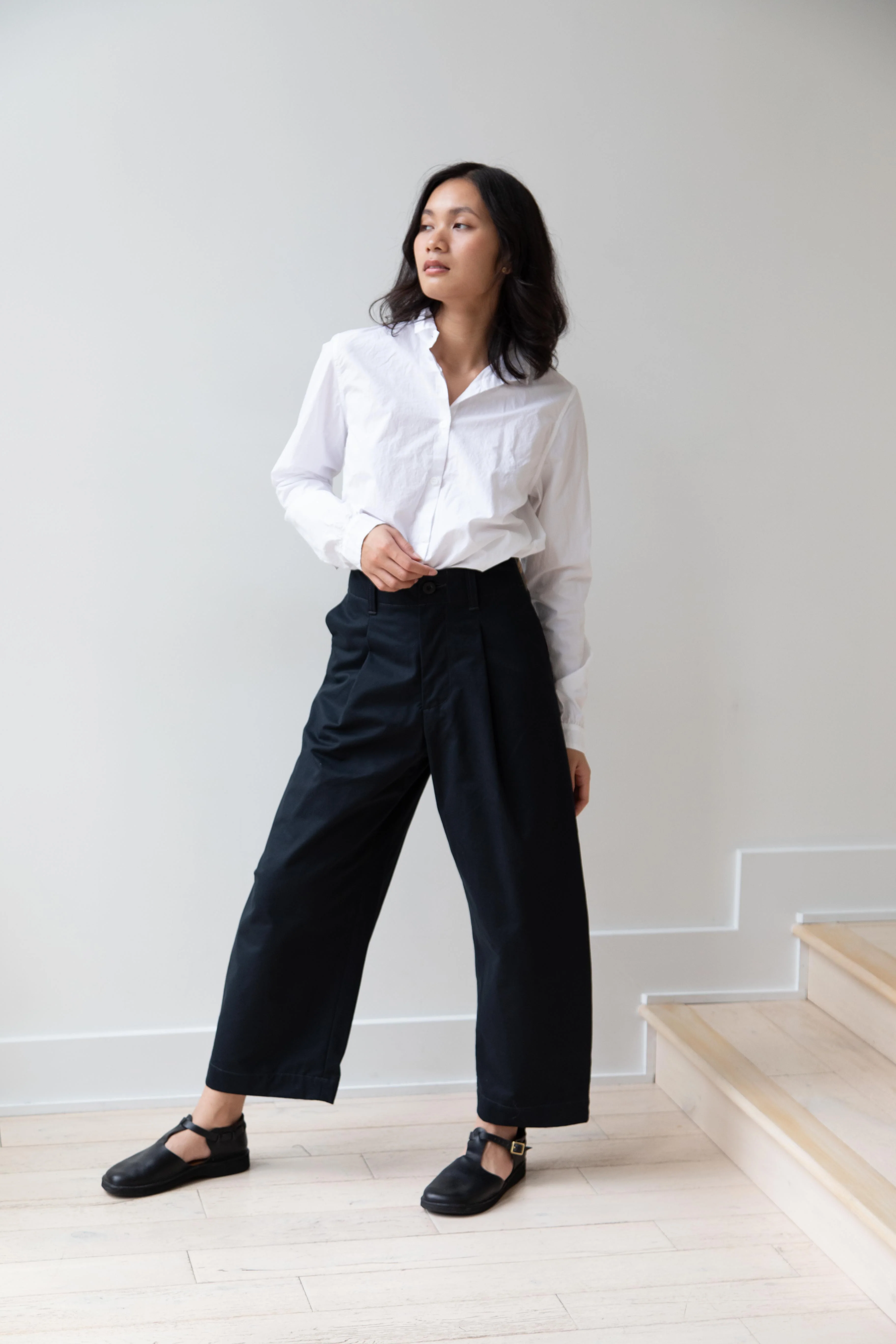 Aseedonclöud | HW Wide Trousers in Charcoal - Image 7
