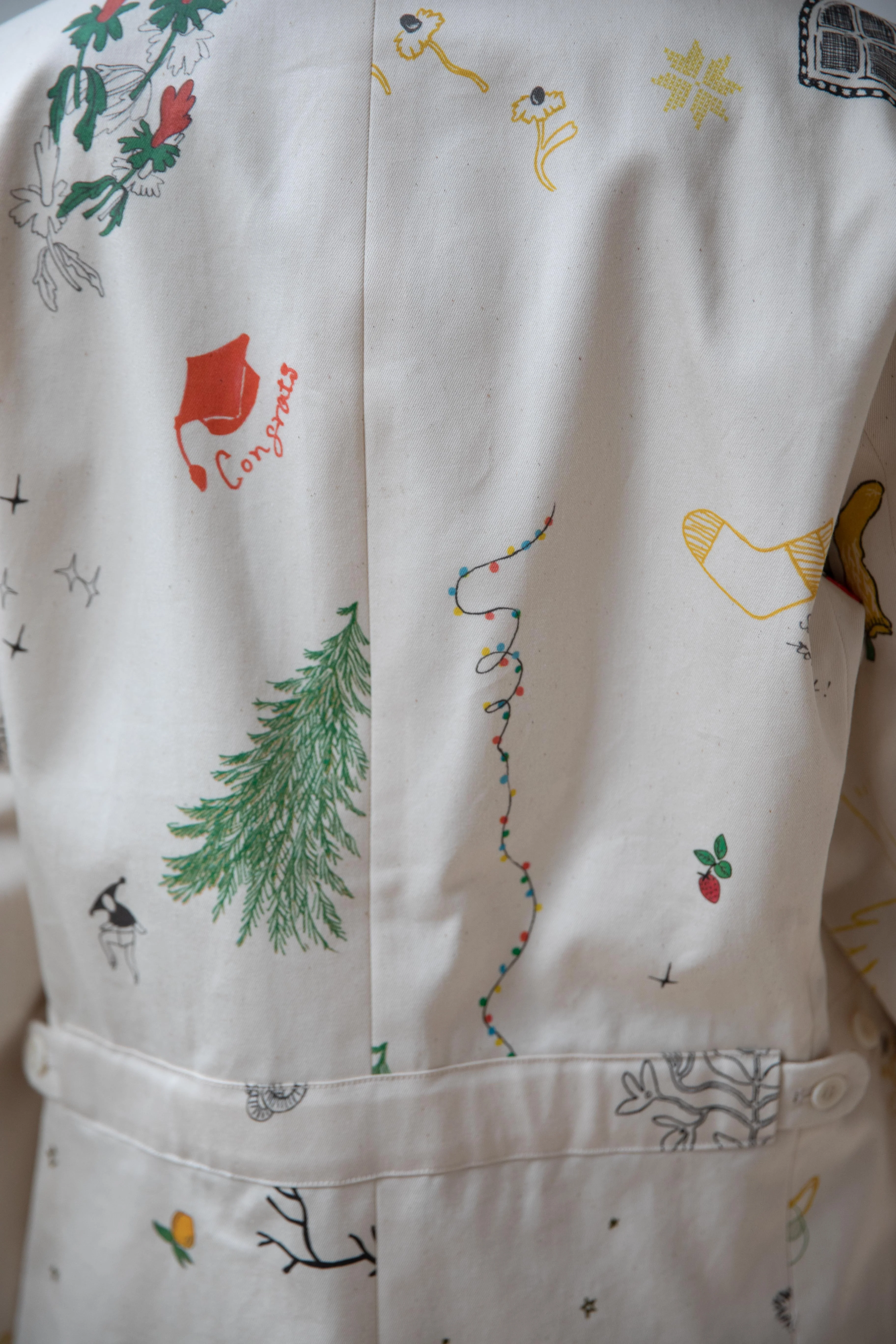 Aseedonclöud | Seiyakou Uniform Jacket in Off White - Image 48