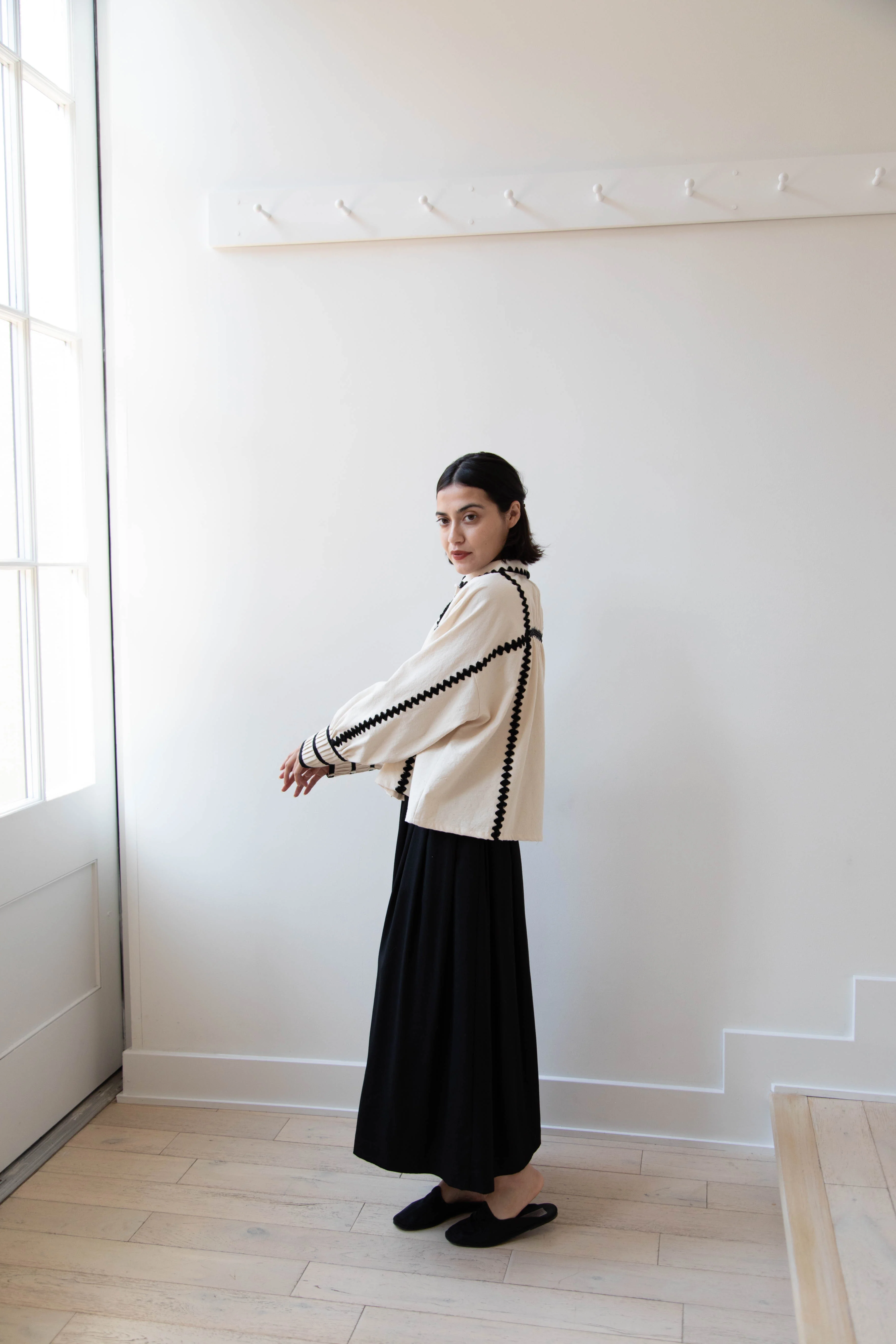 Aseedonclöud | Shepherd Blouse in Off White - Image 29
