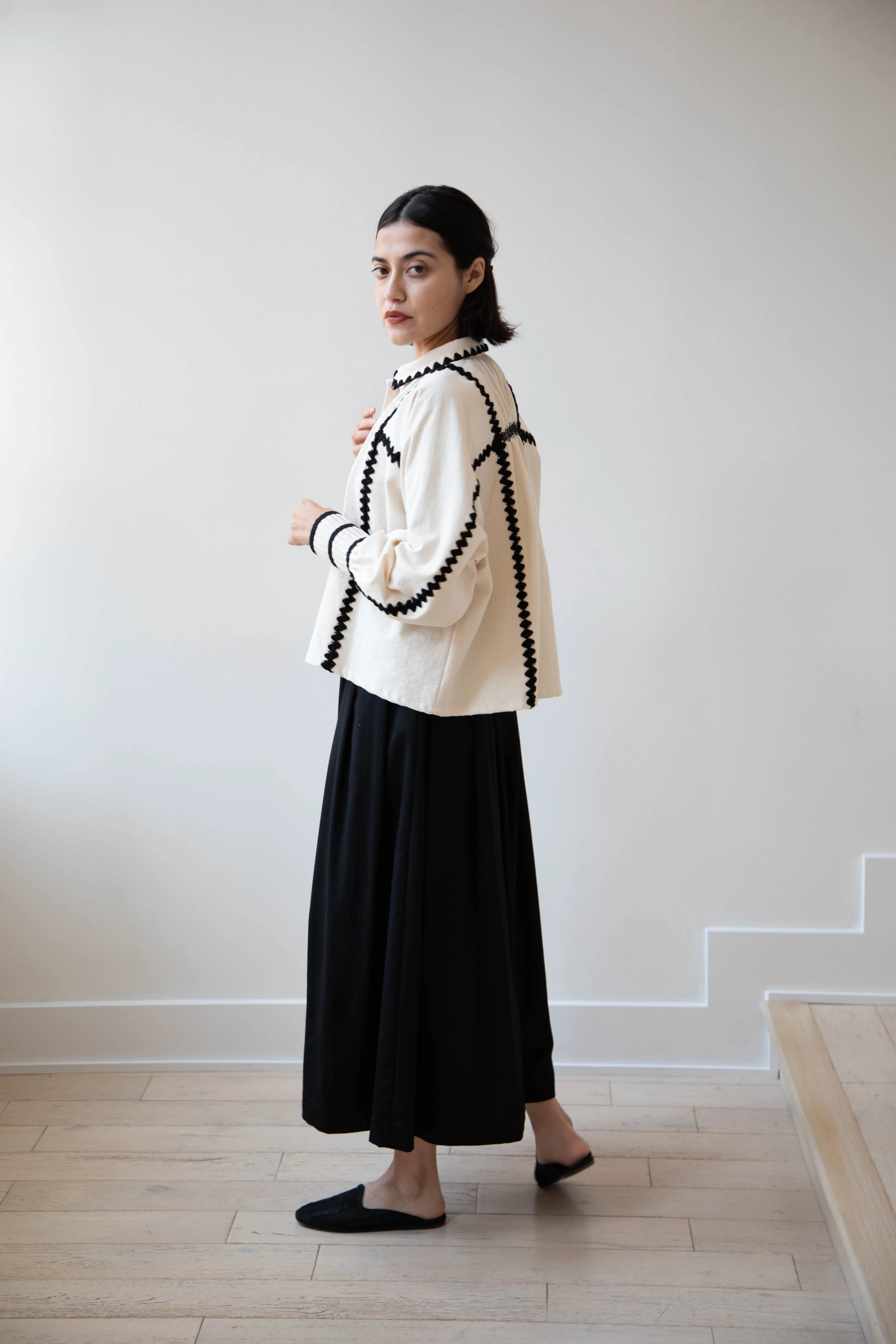 Aseedonclöud | Shepherd Blouse in Off White - Image 33