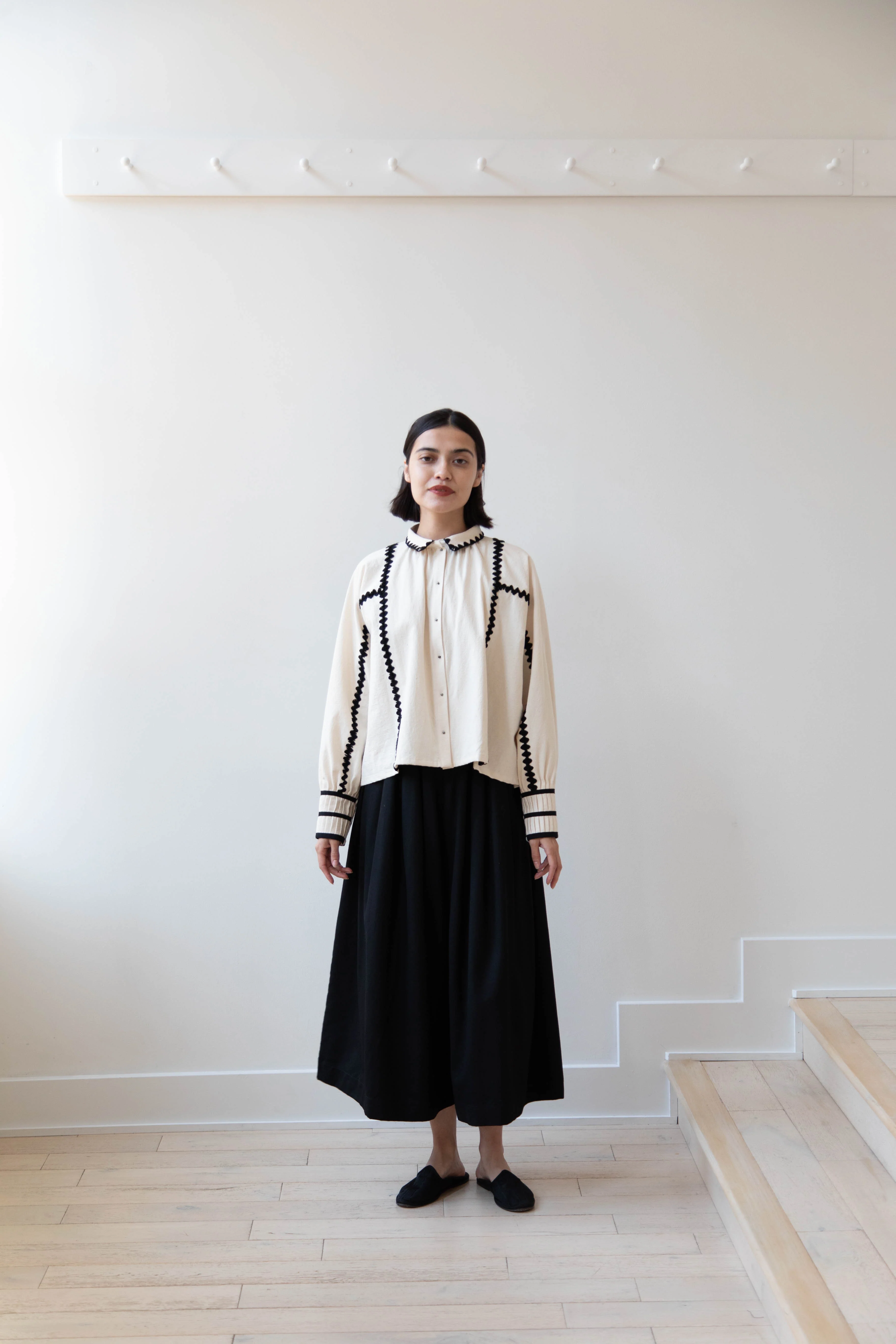 Aseedonclöud | Shepherd Blouse in Off White - Image 47