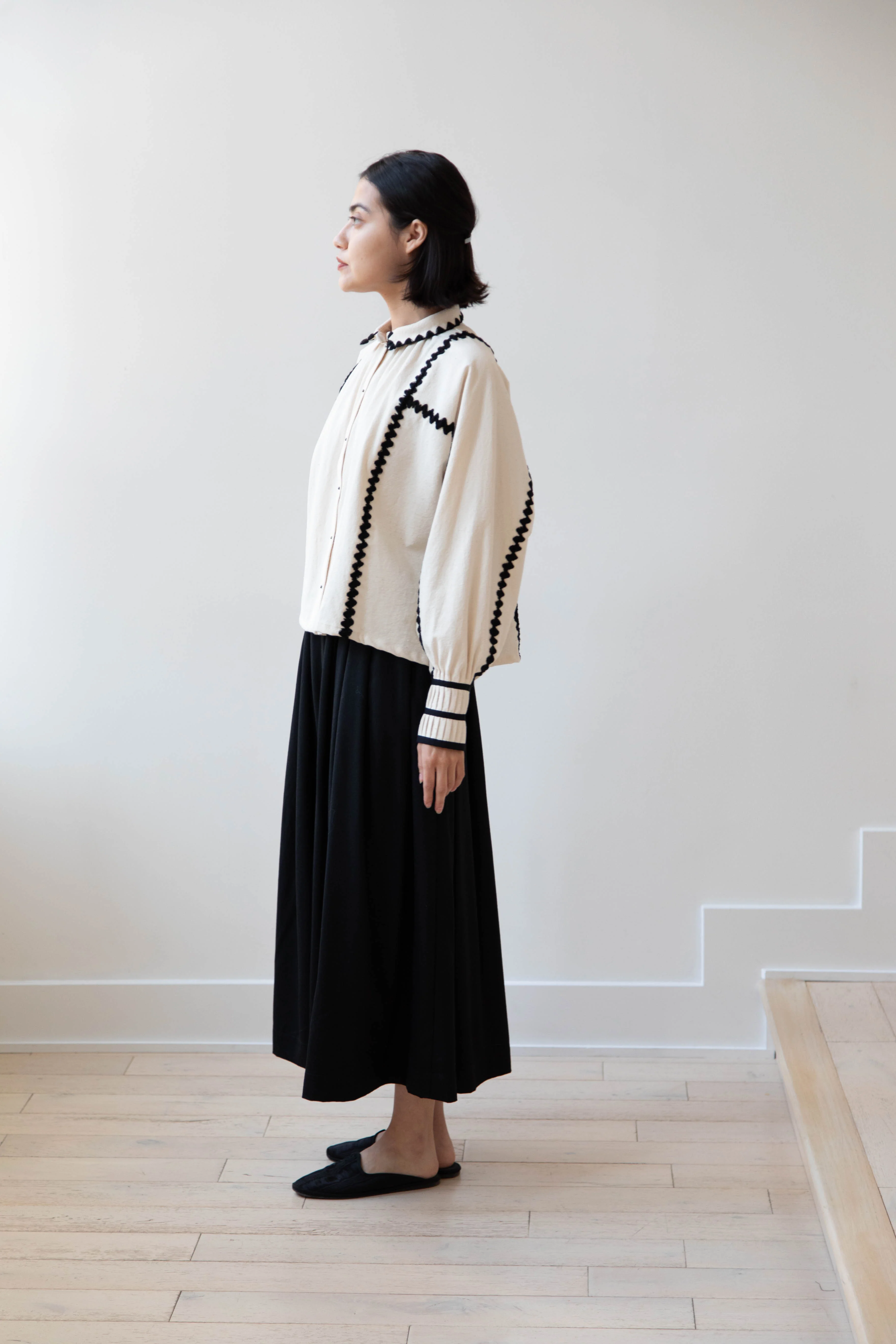 Aseedonclöud | Shepherd Blouse in Off White - Image 59