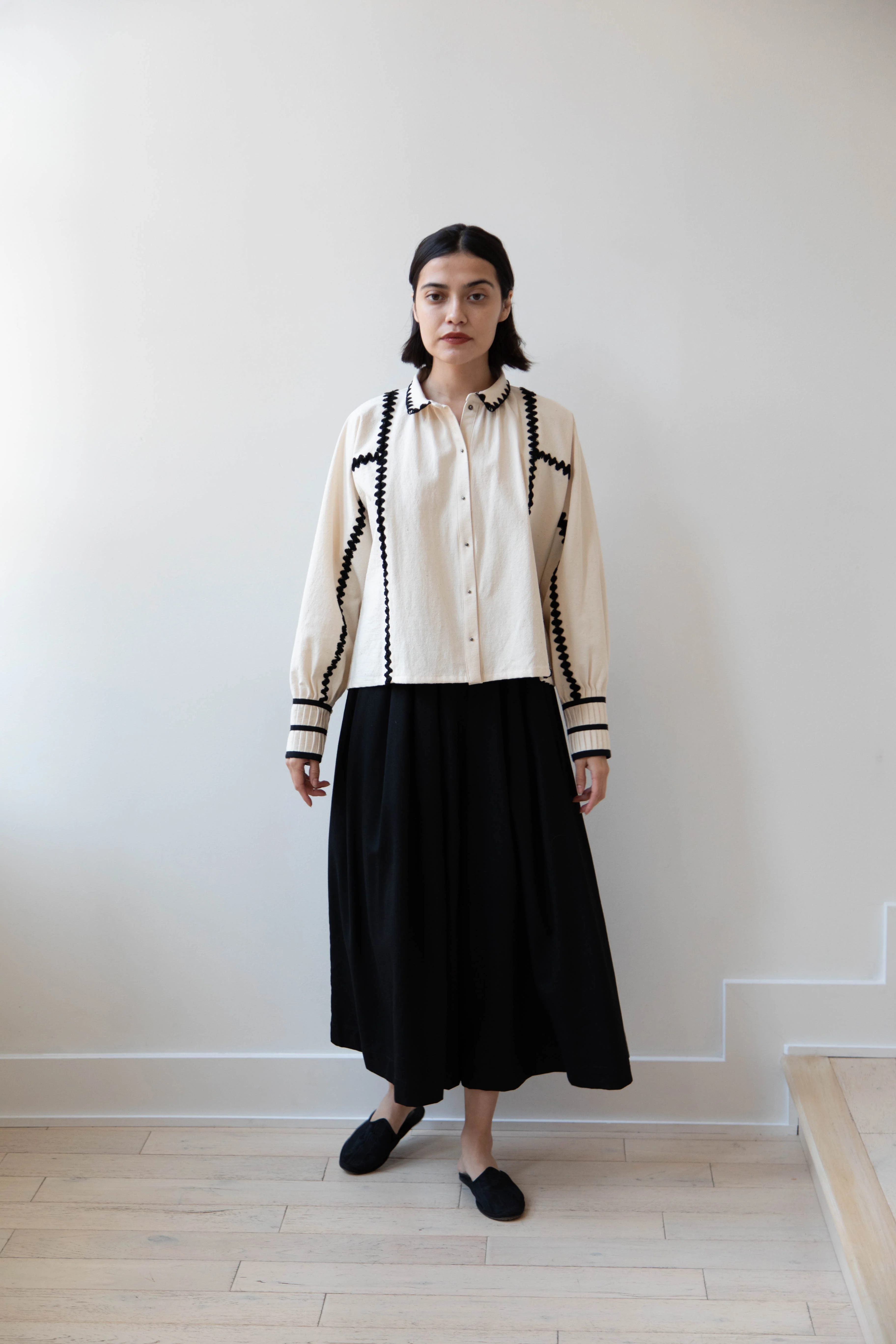 Aseedonclöud | Shepherd Blouse in Off White - Image 8
