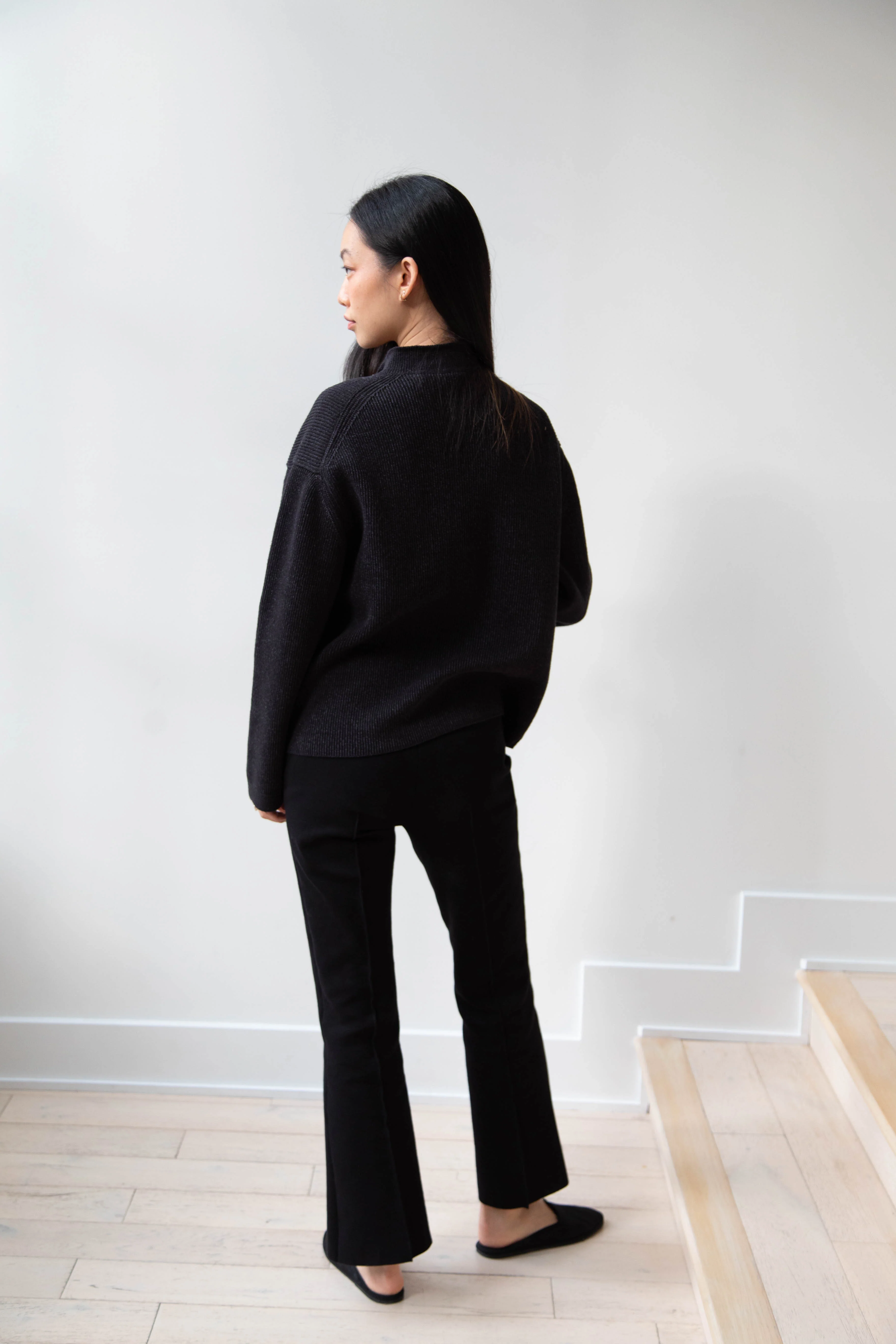 Aseedonclöud | Tea Garden Knit Jacket in Black - Image 14