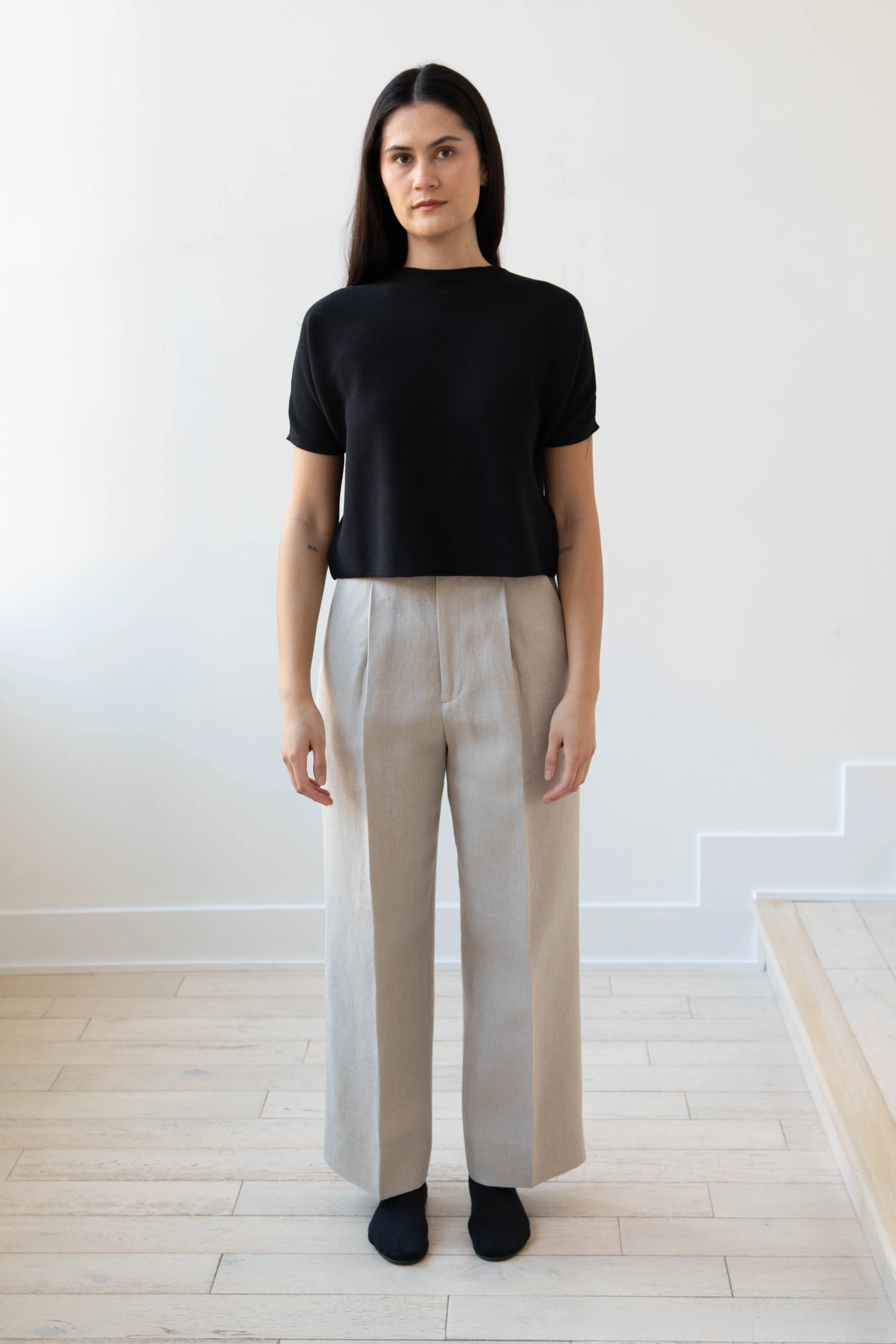 Aton | Linen Straight Leg Pants - Image 22