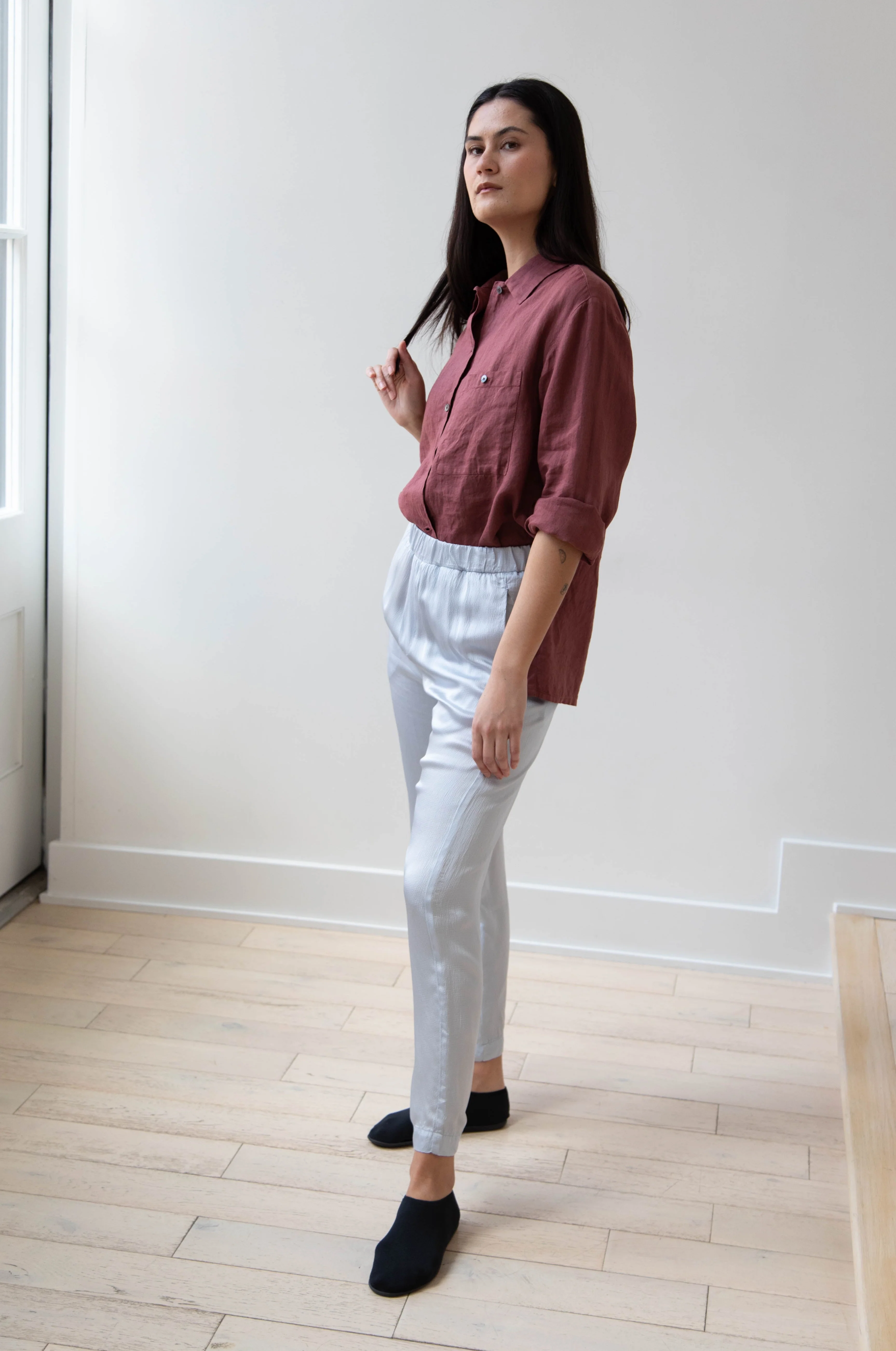 Barena Venezia | Alfonso Ondina Trouser in Cielo Blue - Image 3