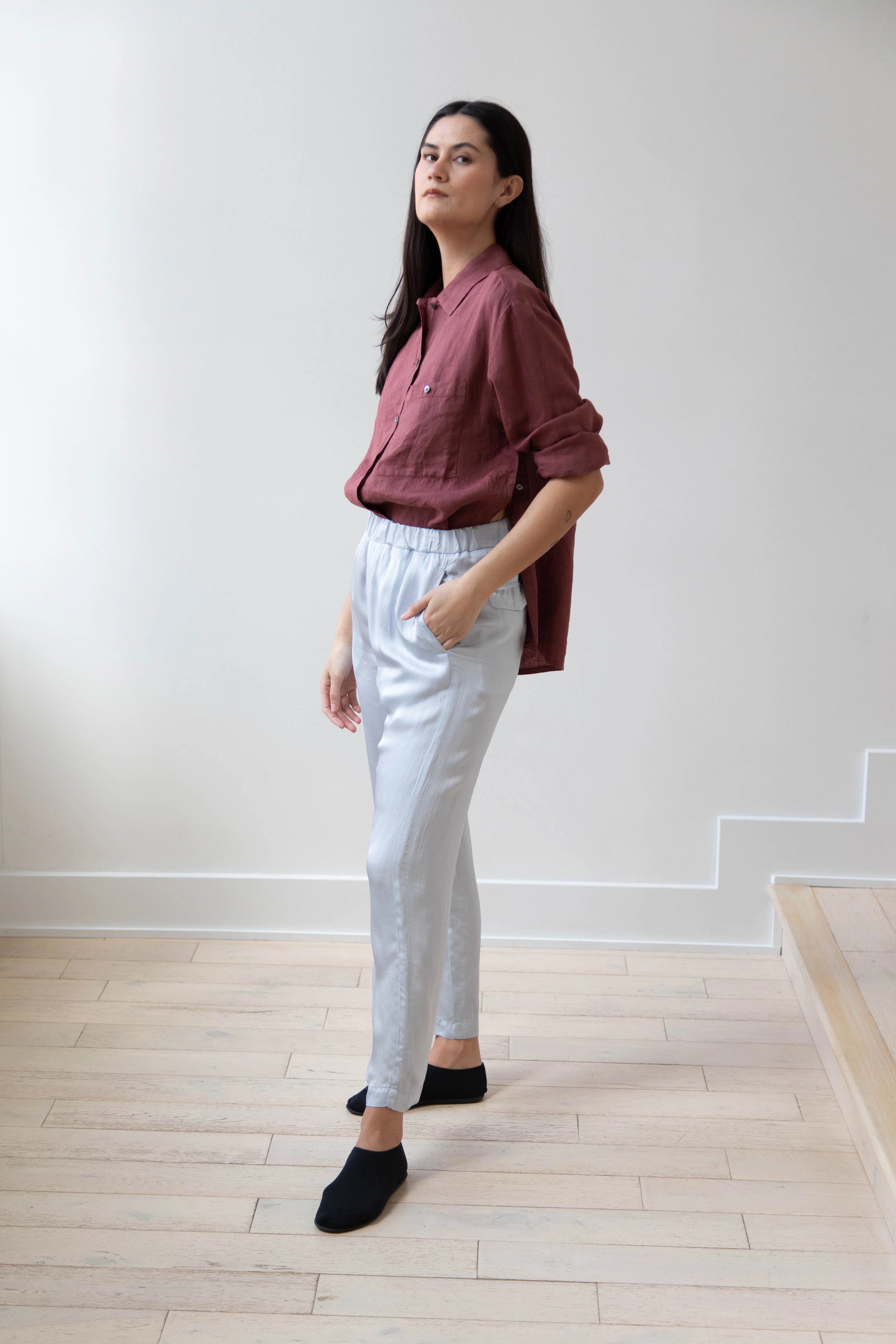 Barena Venezia | Alfonso Ondina Trouser in Cielo Blue - Image 4