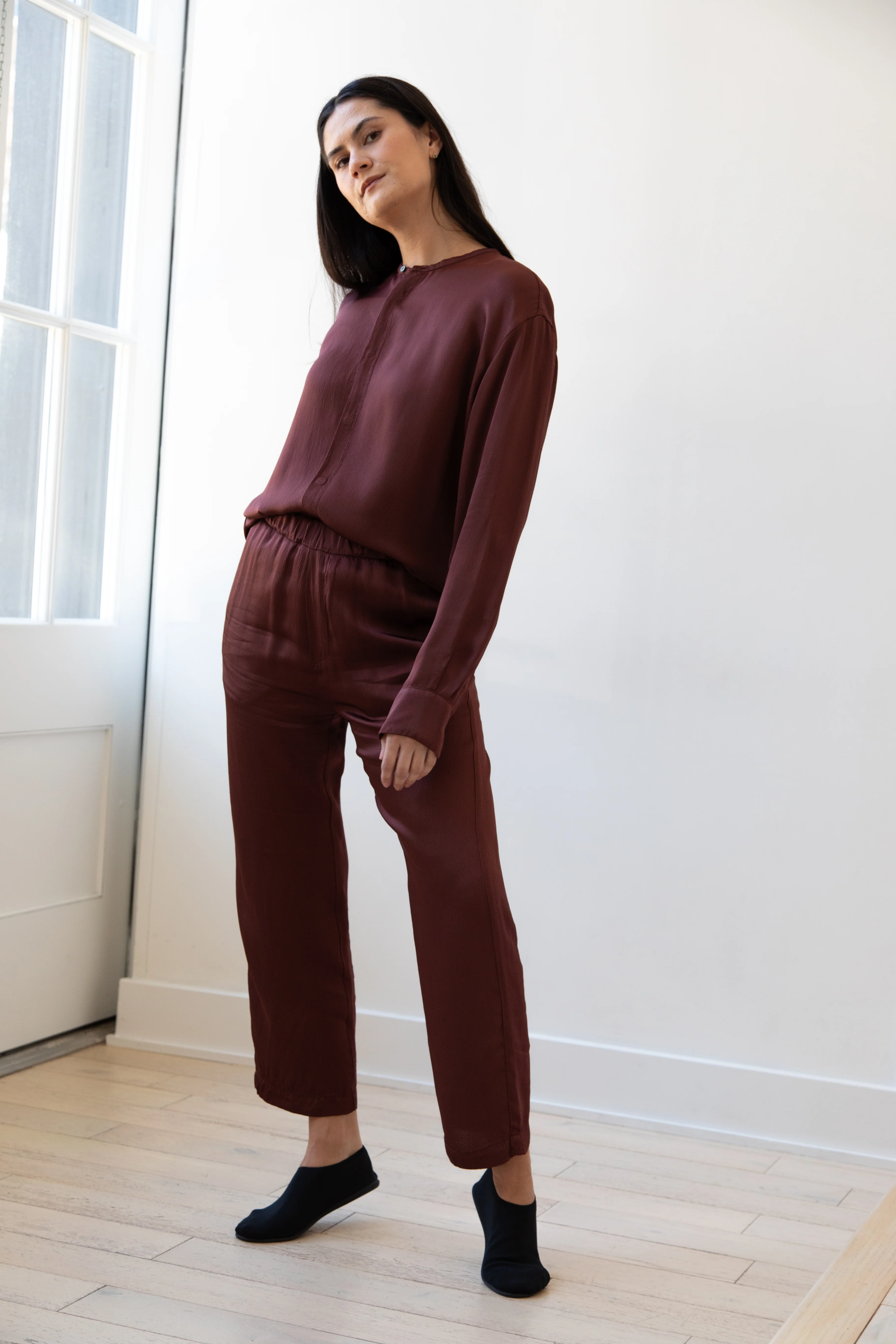 Barena Venezia | Alfonso Ondina Trouser in Vino - Image 6