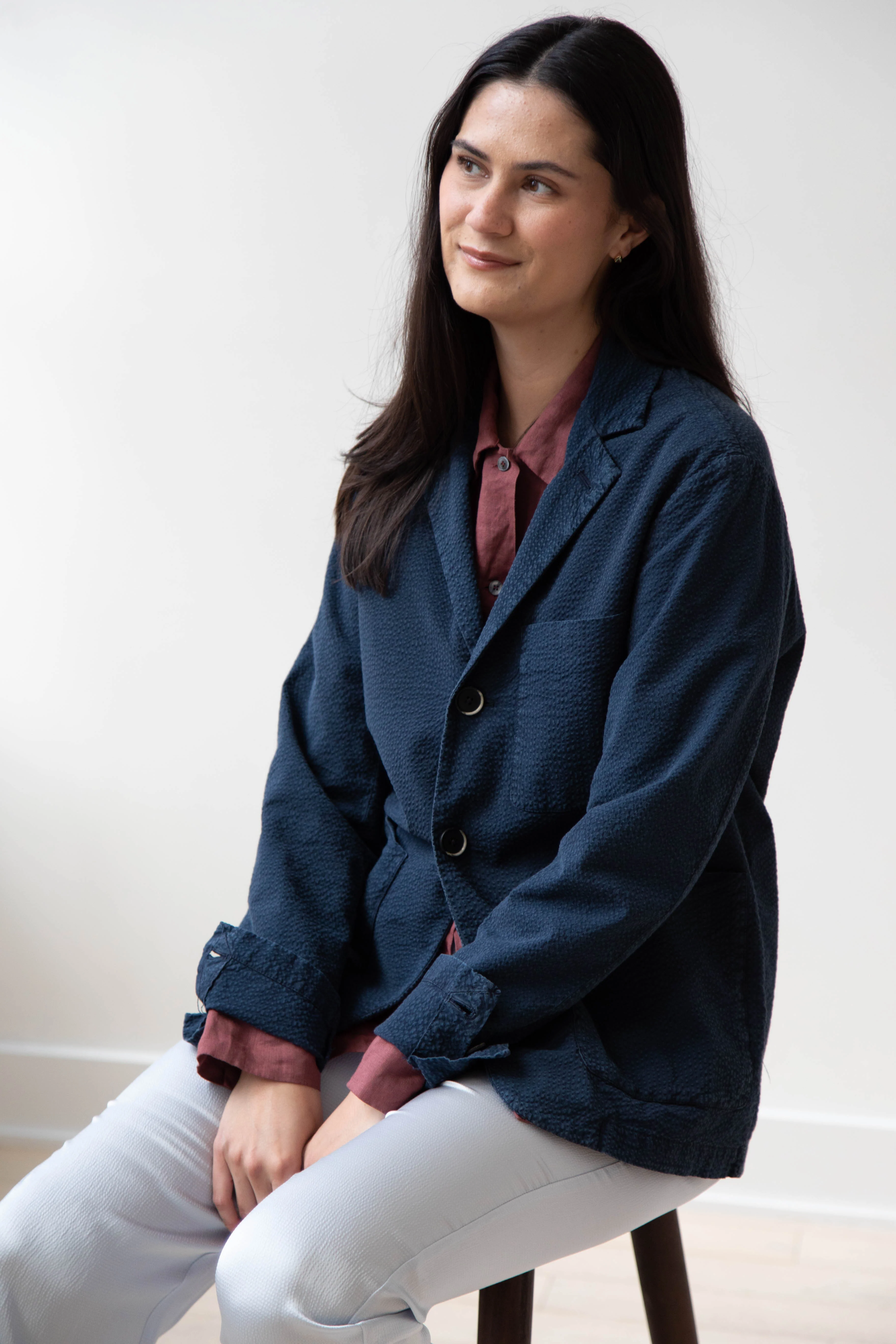 Barena Venezia | Refada Blazer in Navy - Image 29