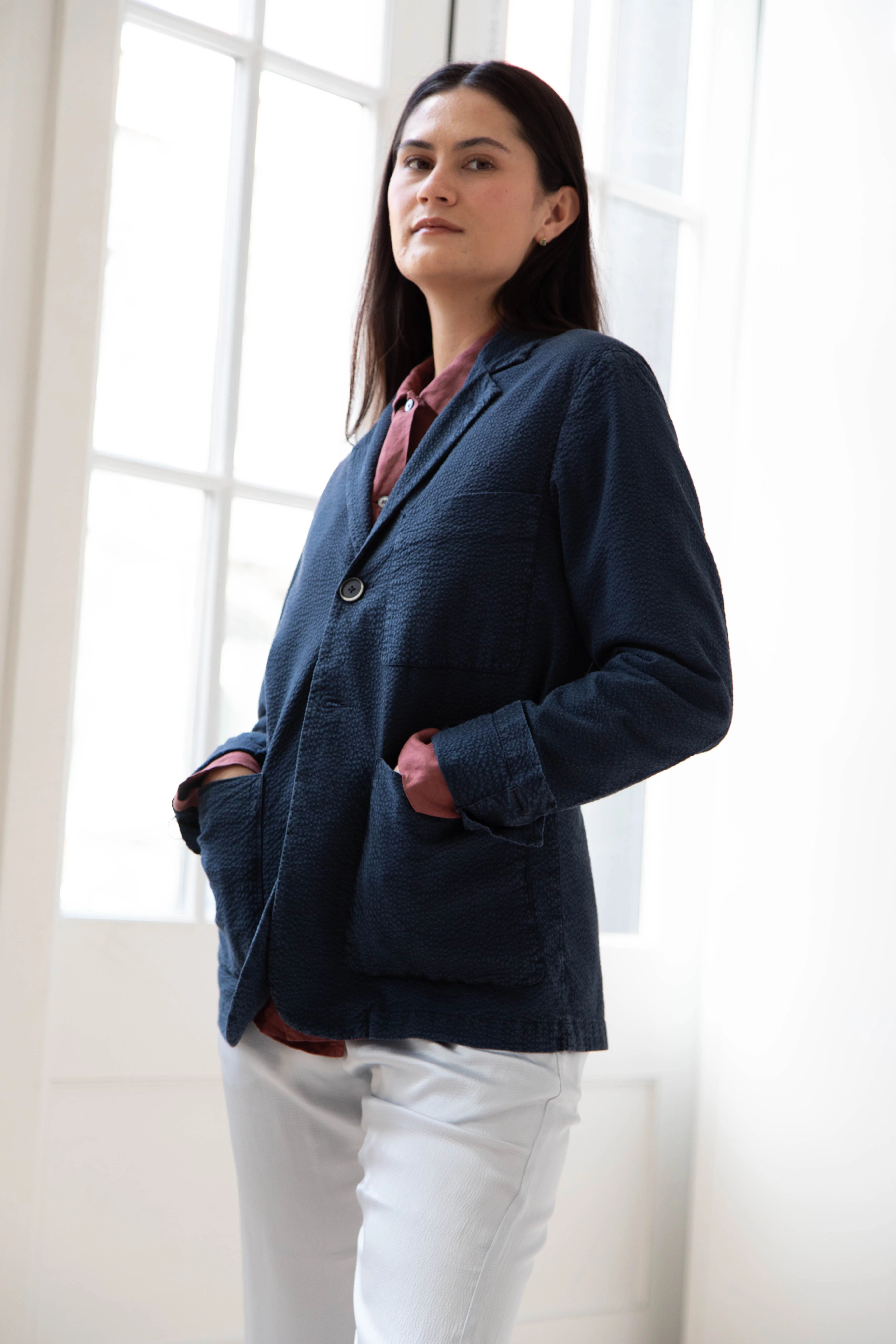 Barena Venezia | Refada Blazer in Navy - Image 31
