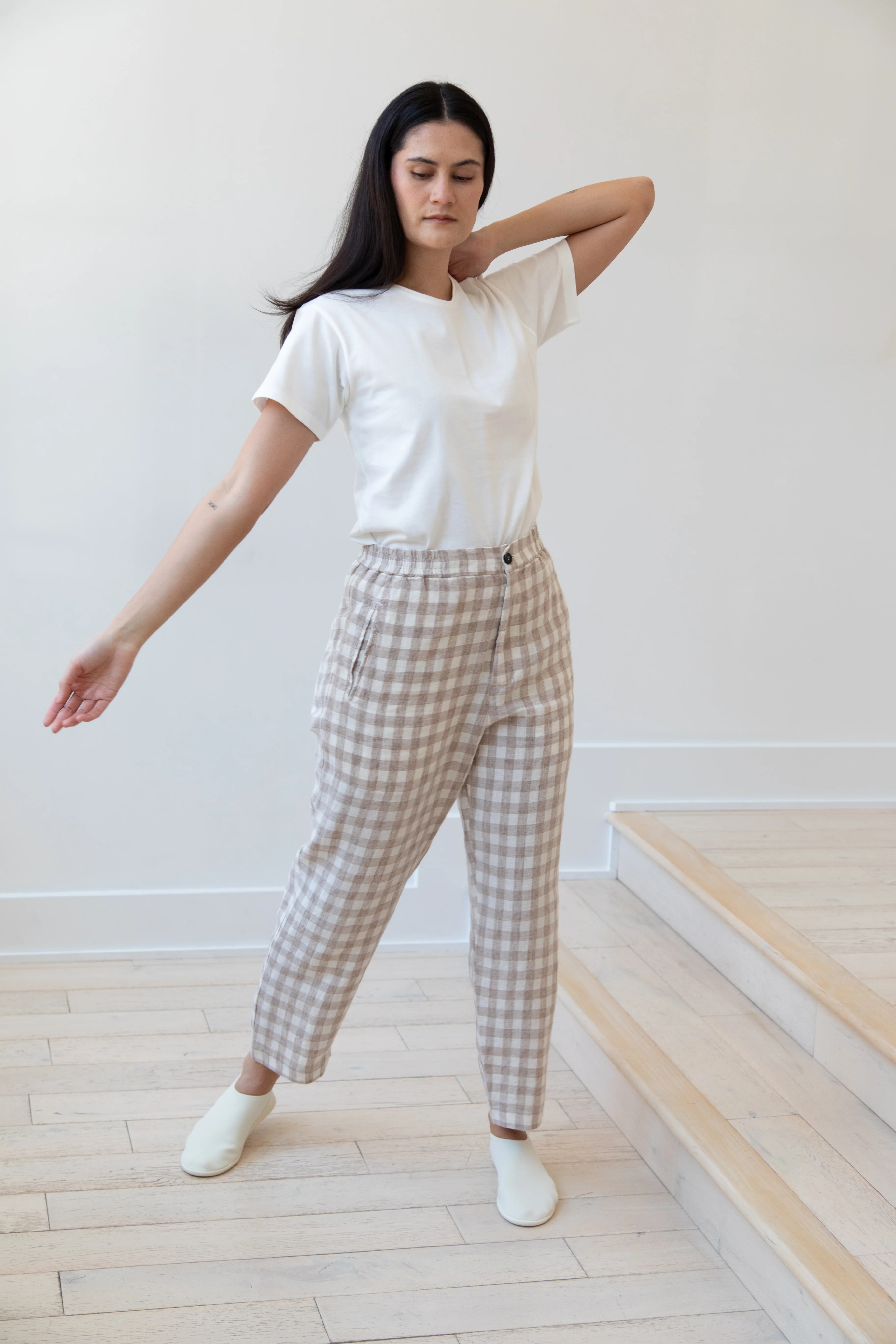 Barena Venezia | Cream Check Trousers - Image 21