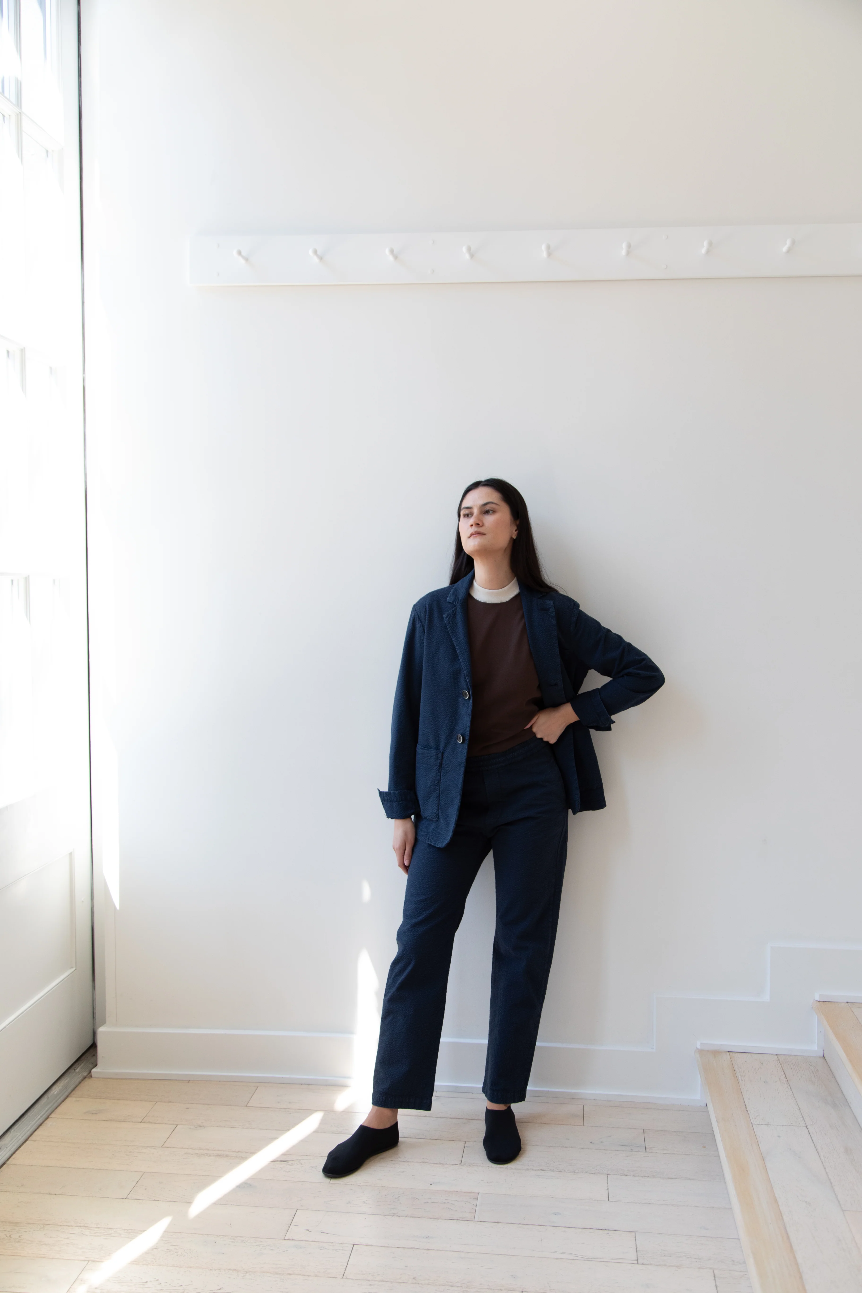 Barena Venezia | Textured Navy Trousers - Image 21