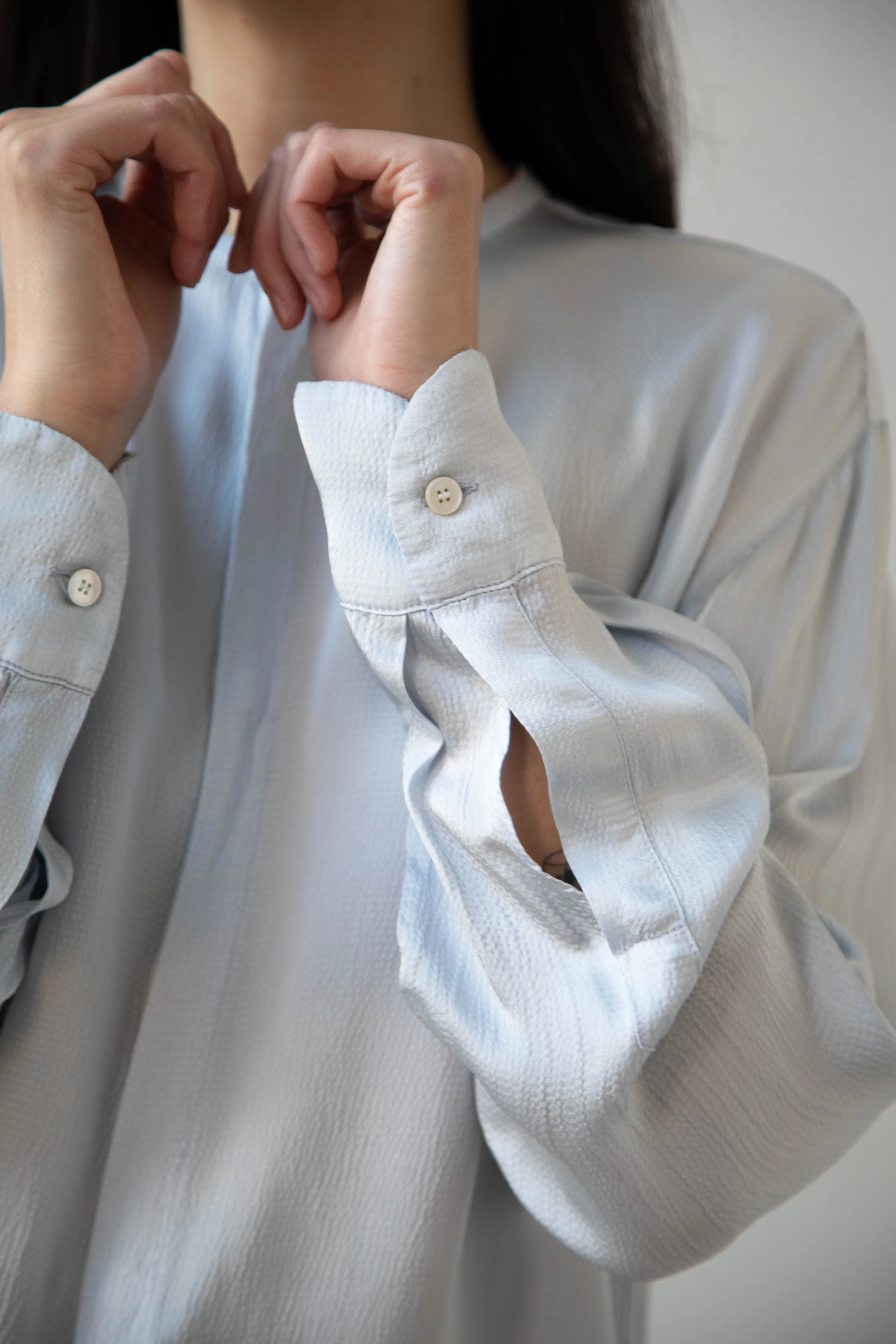Barena Venezia | Molli Ondina Blouse in Cielo Blue - Image 11