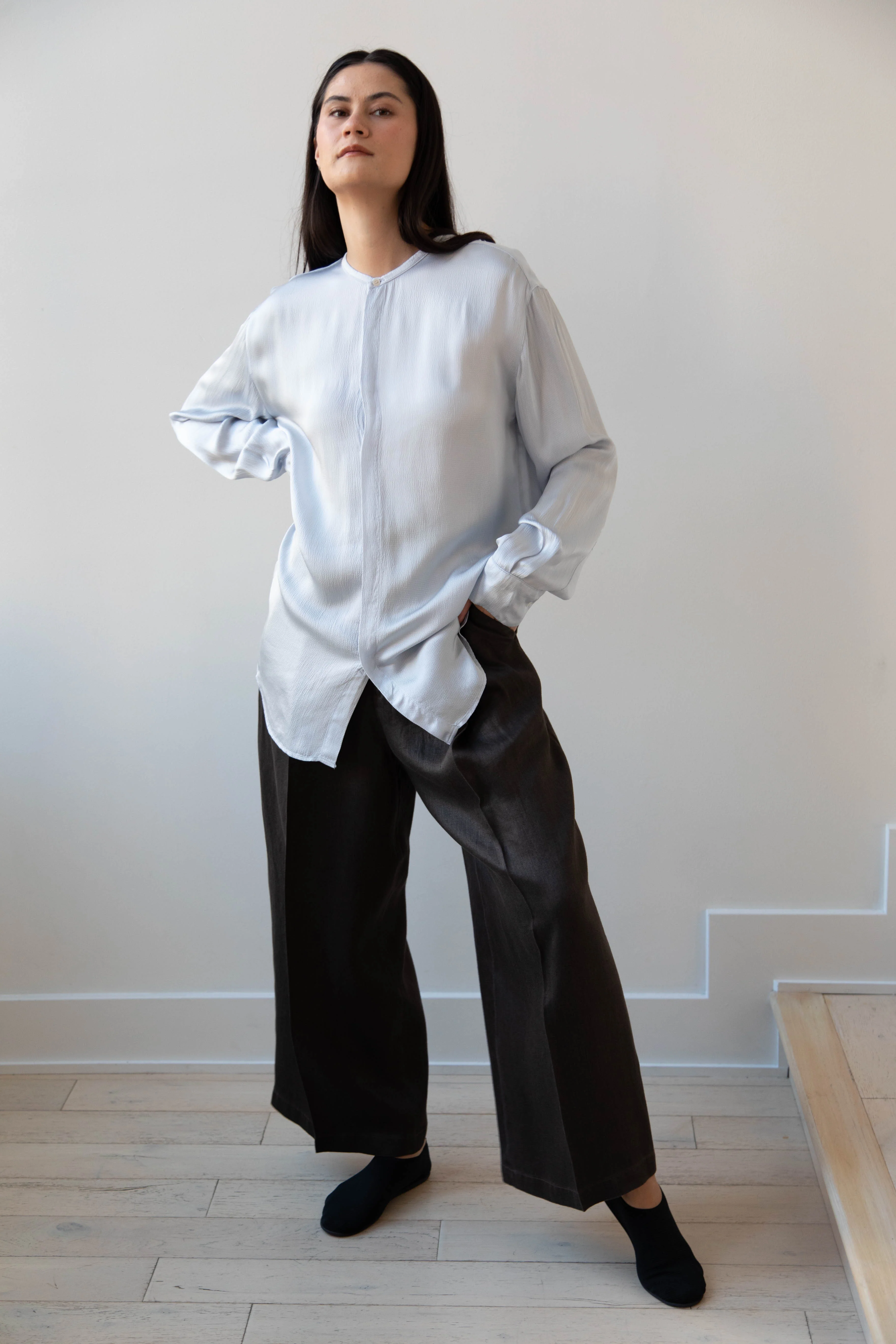 Barena Venezia | Molli Ondina Blouse in Cielo Blue - Image 13