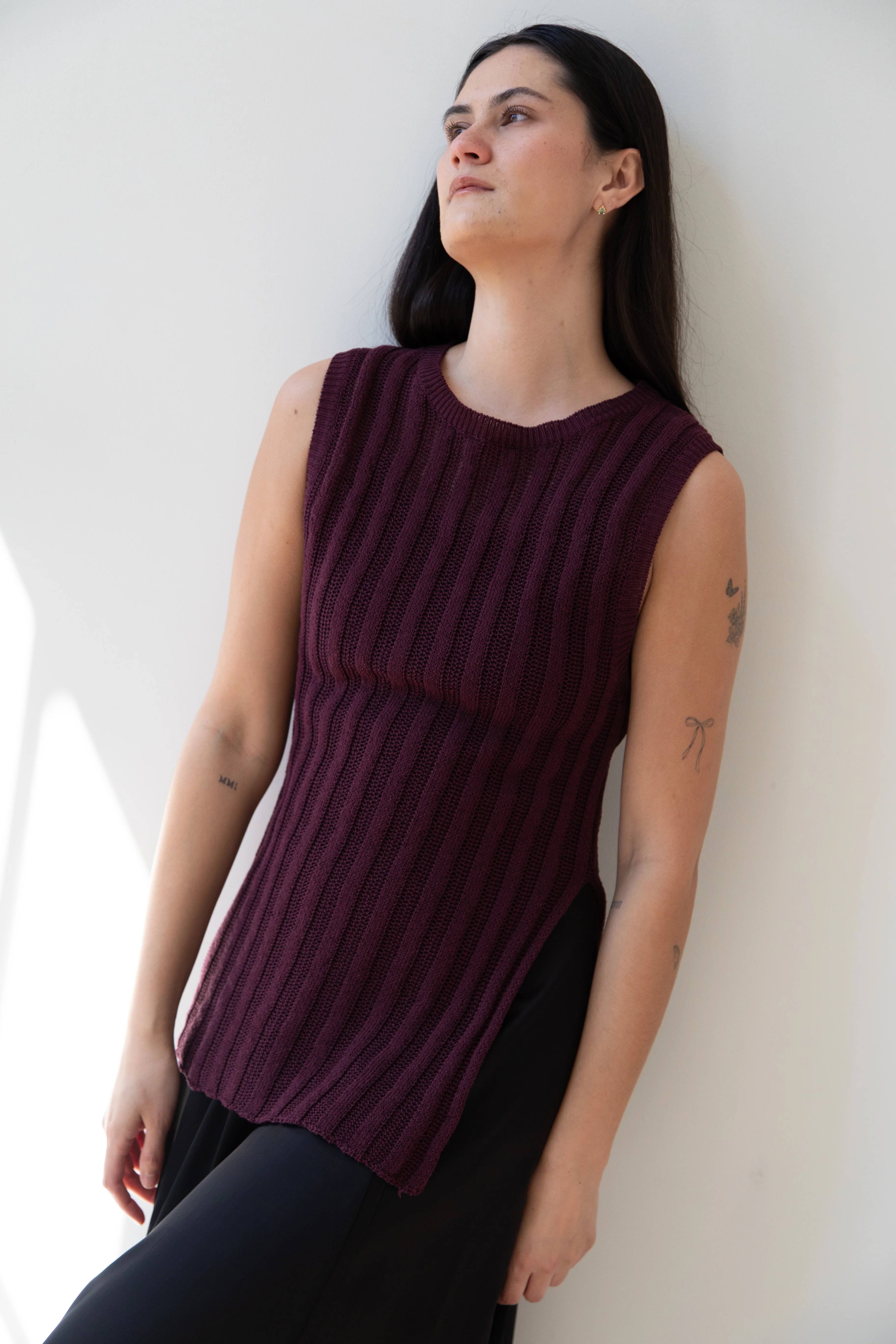 Barena Venezia | Perry Marris Top in Vino Knit - Image 13