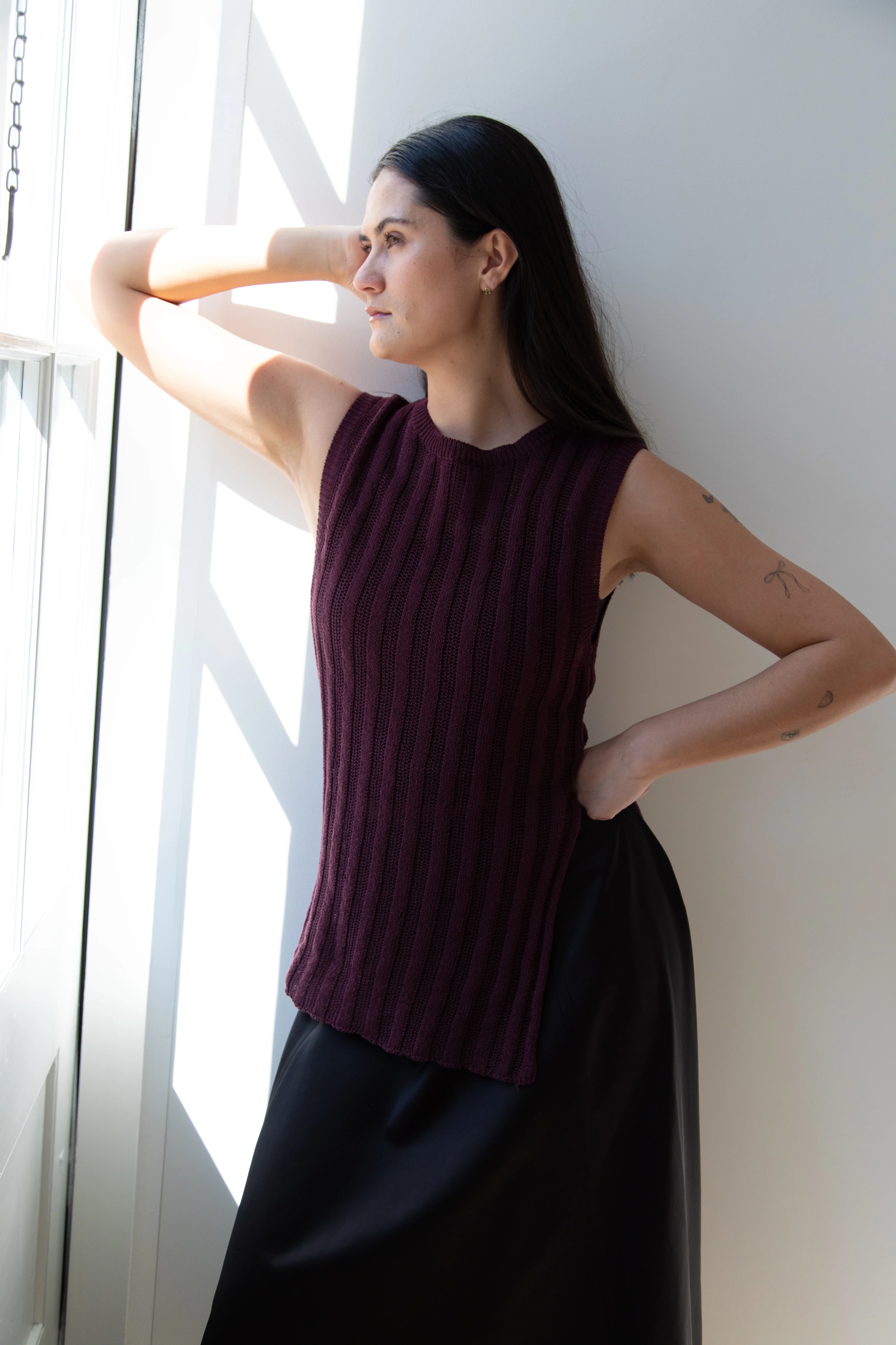 Barena Venezia | Perry Marris Top in Vino Knit - Image 16