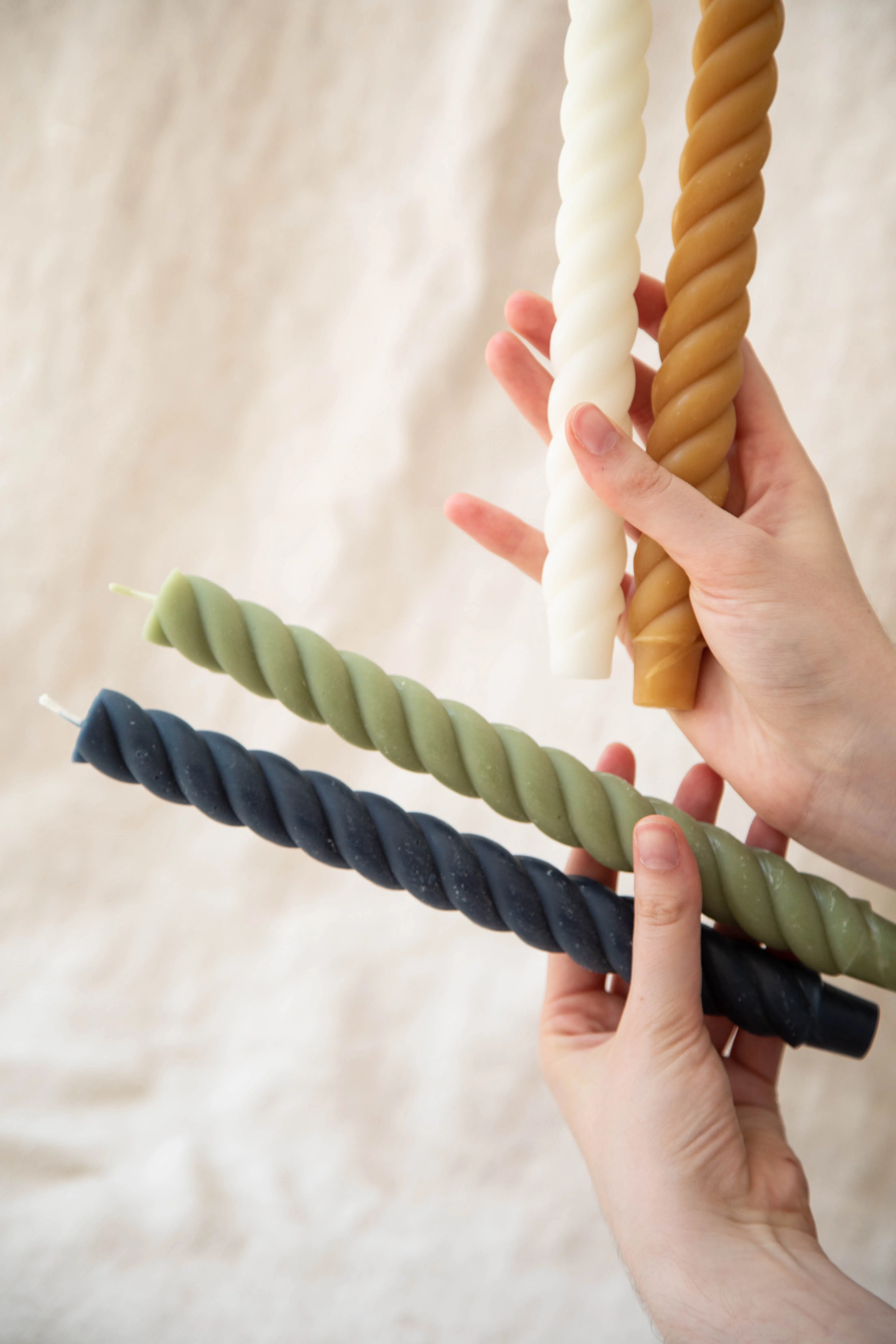 Beeswax Rope Candles | Multi Colors - Image 9