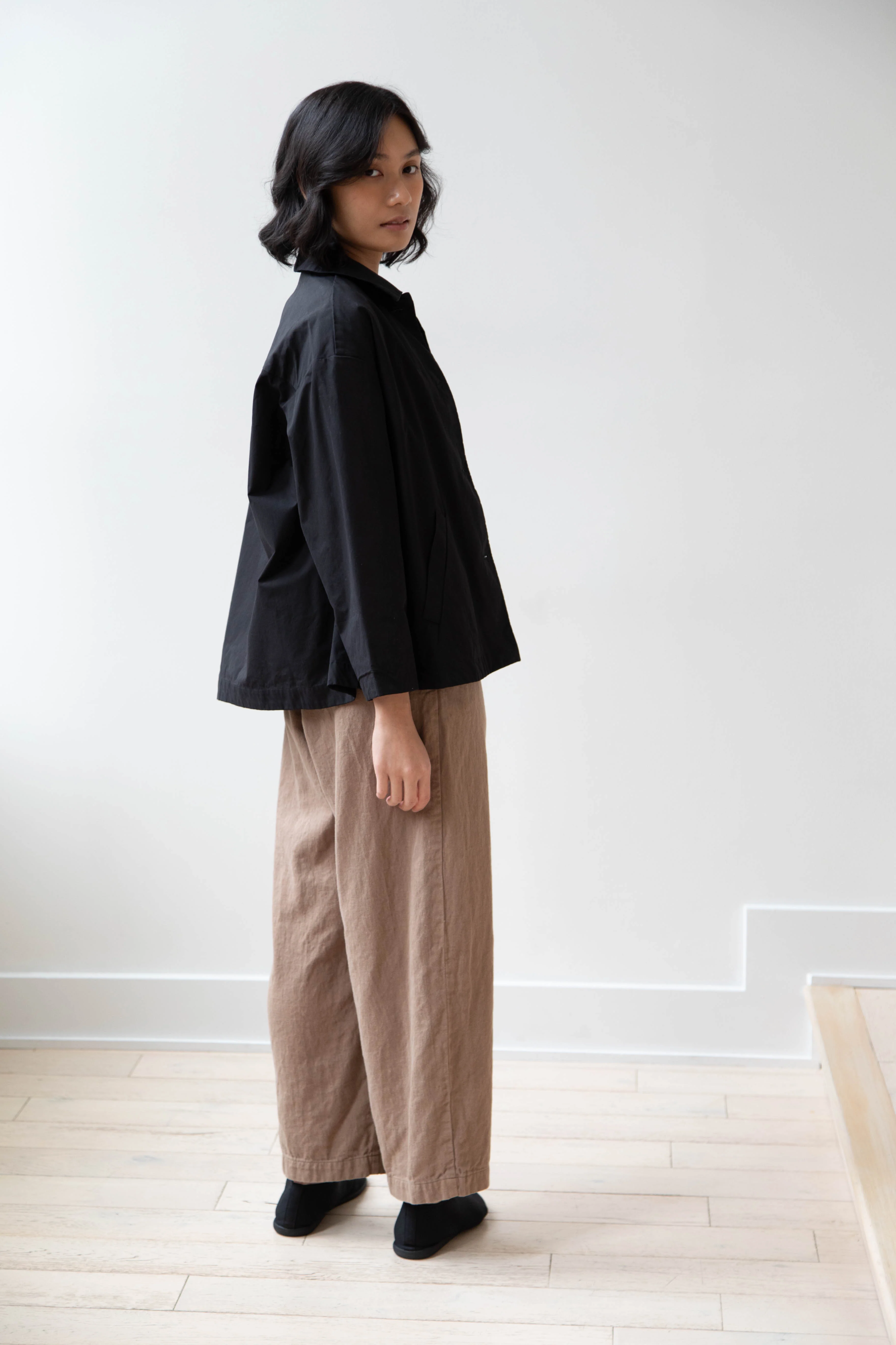 Bergfabel | Uli Jacket in Black Cotton - Image 15