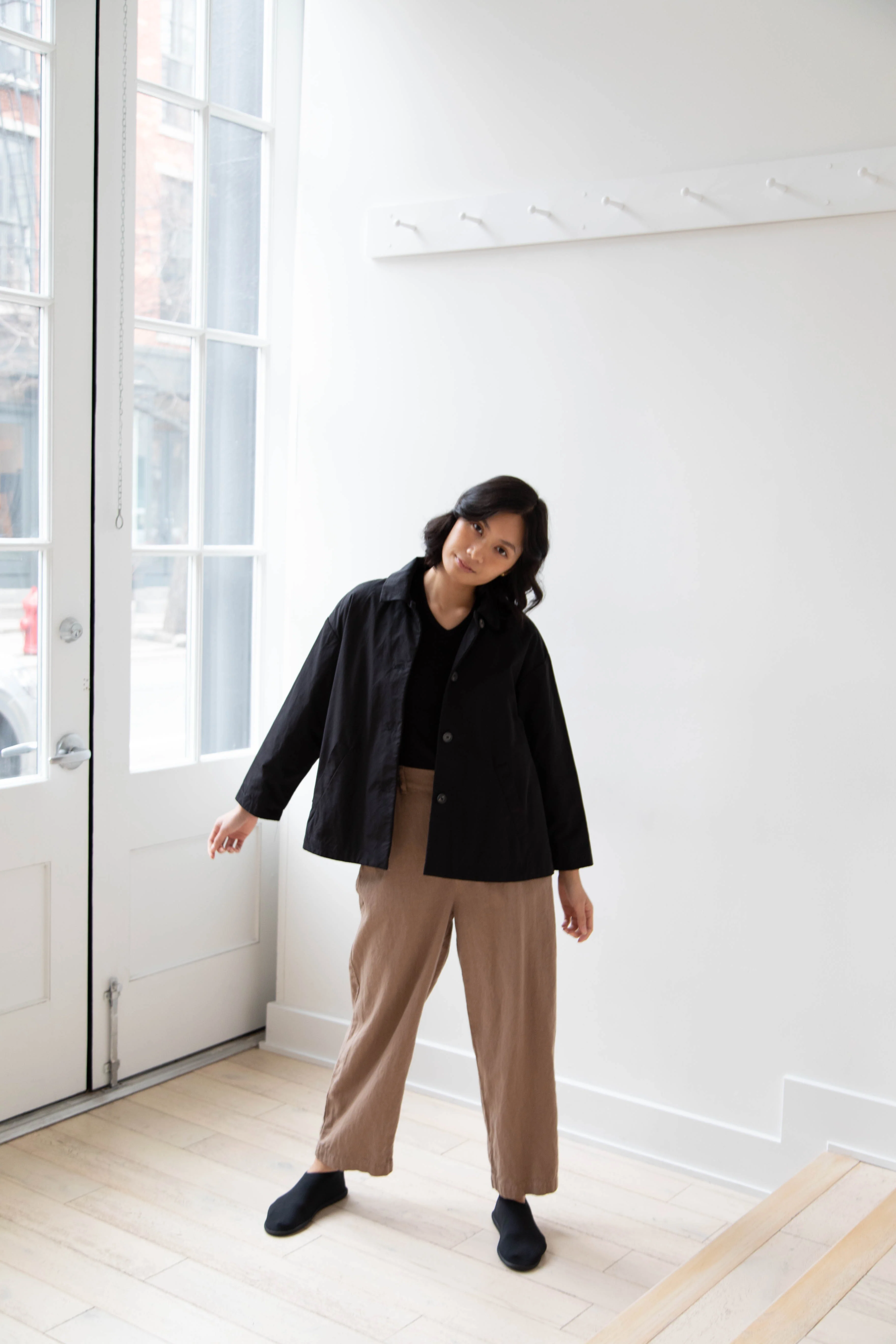 Bergfabel | Uli Jacket in Black Cotton - Image 19