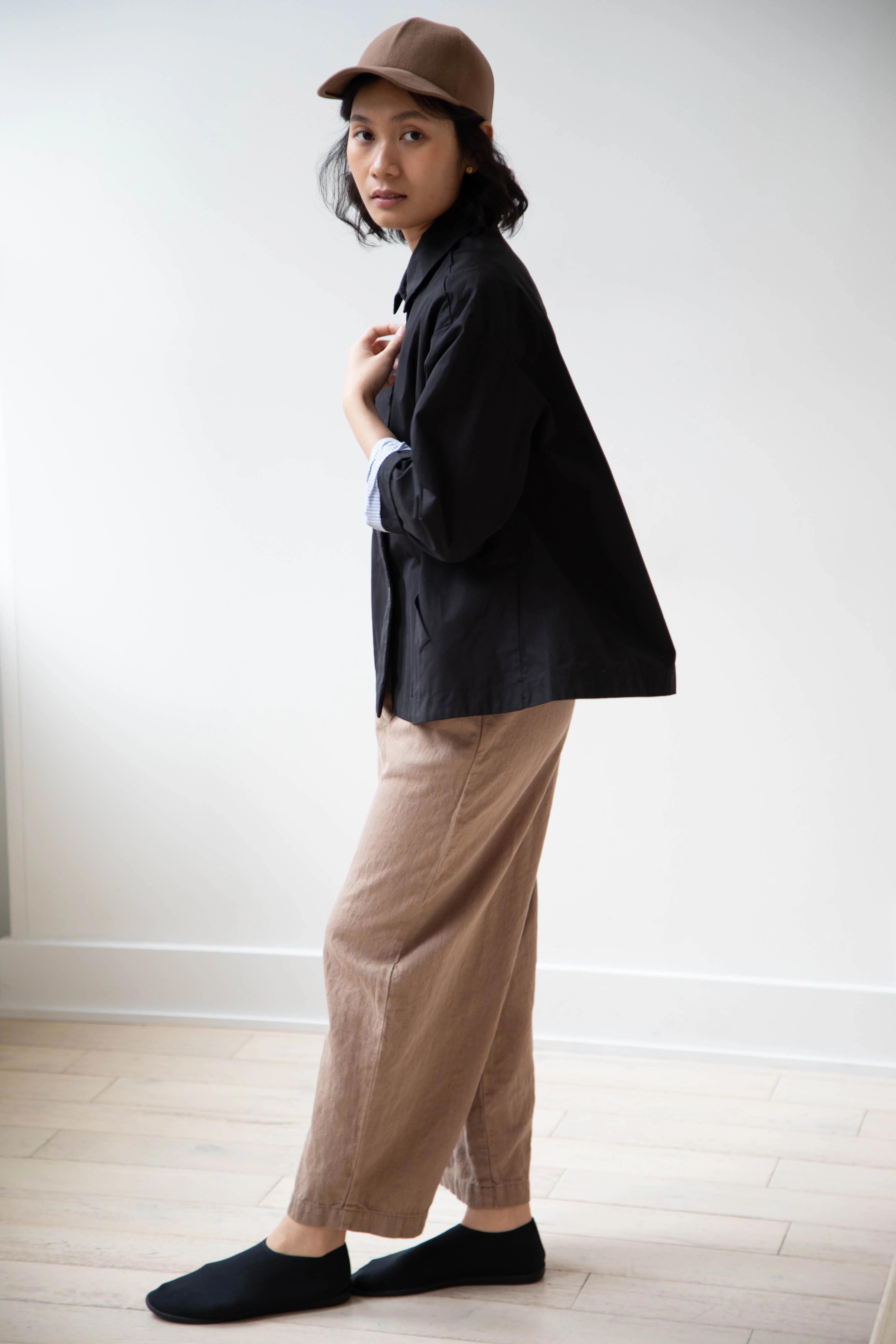Bergfabel | Uli Jacket in Black Cotton - Image 25