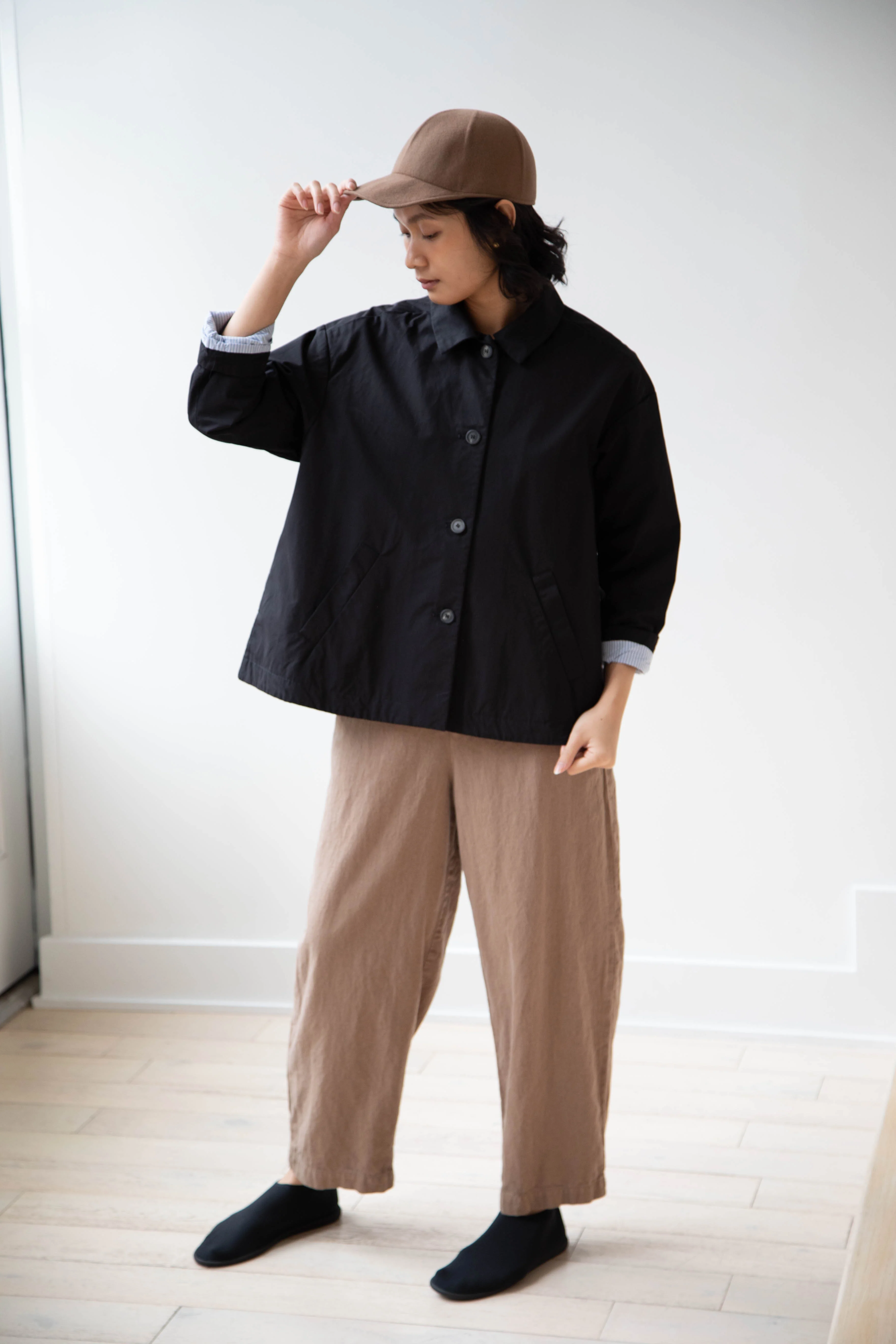 Bergfabel | Uli Jacket in Black Cotton - Image 26