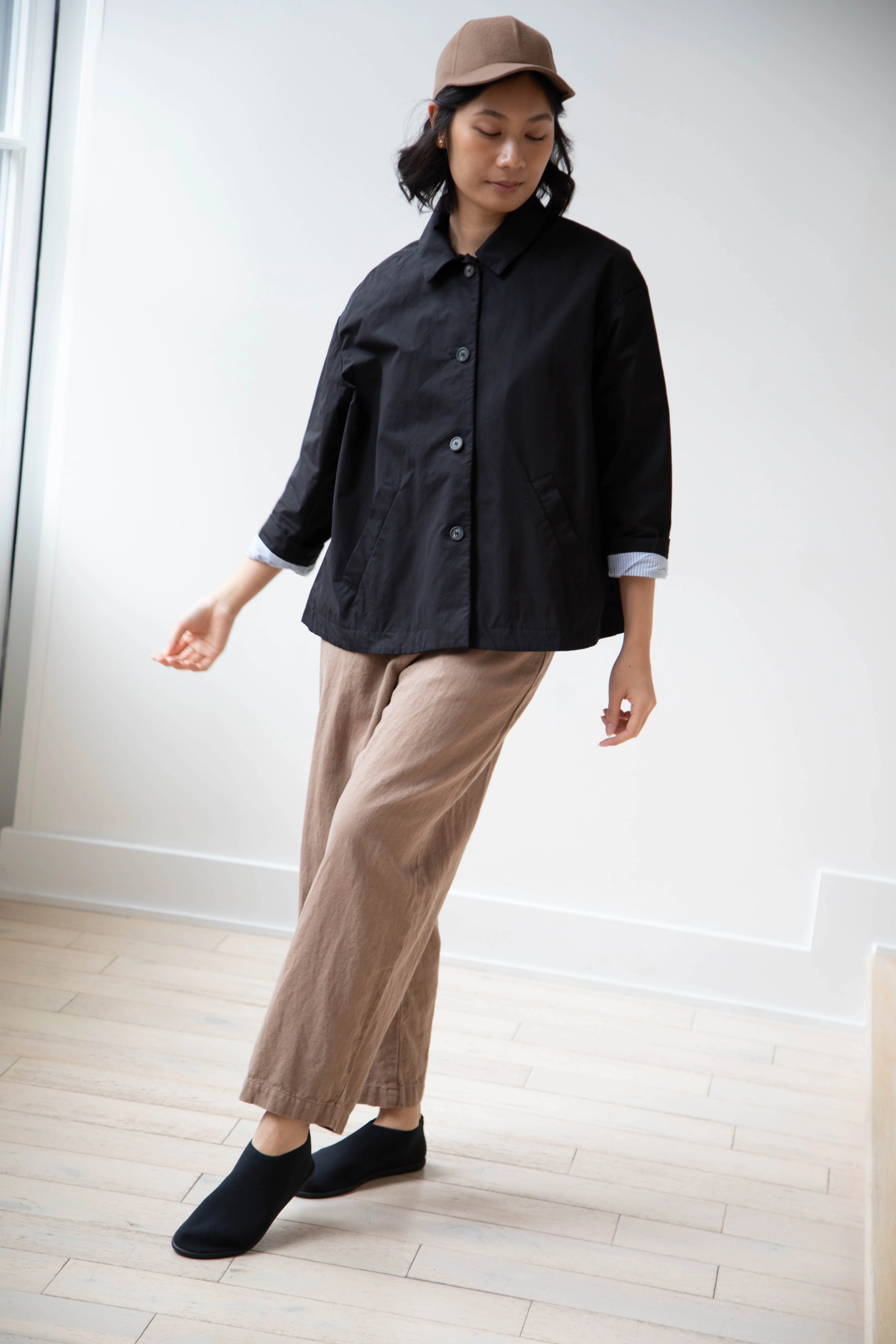 Bergfabel | Uli Jacket in Black Cotton - Image 4