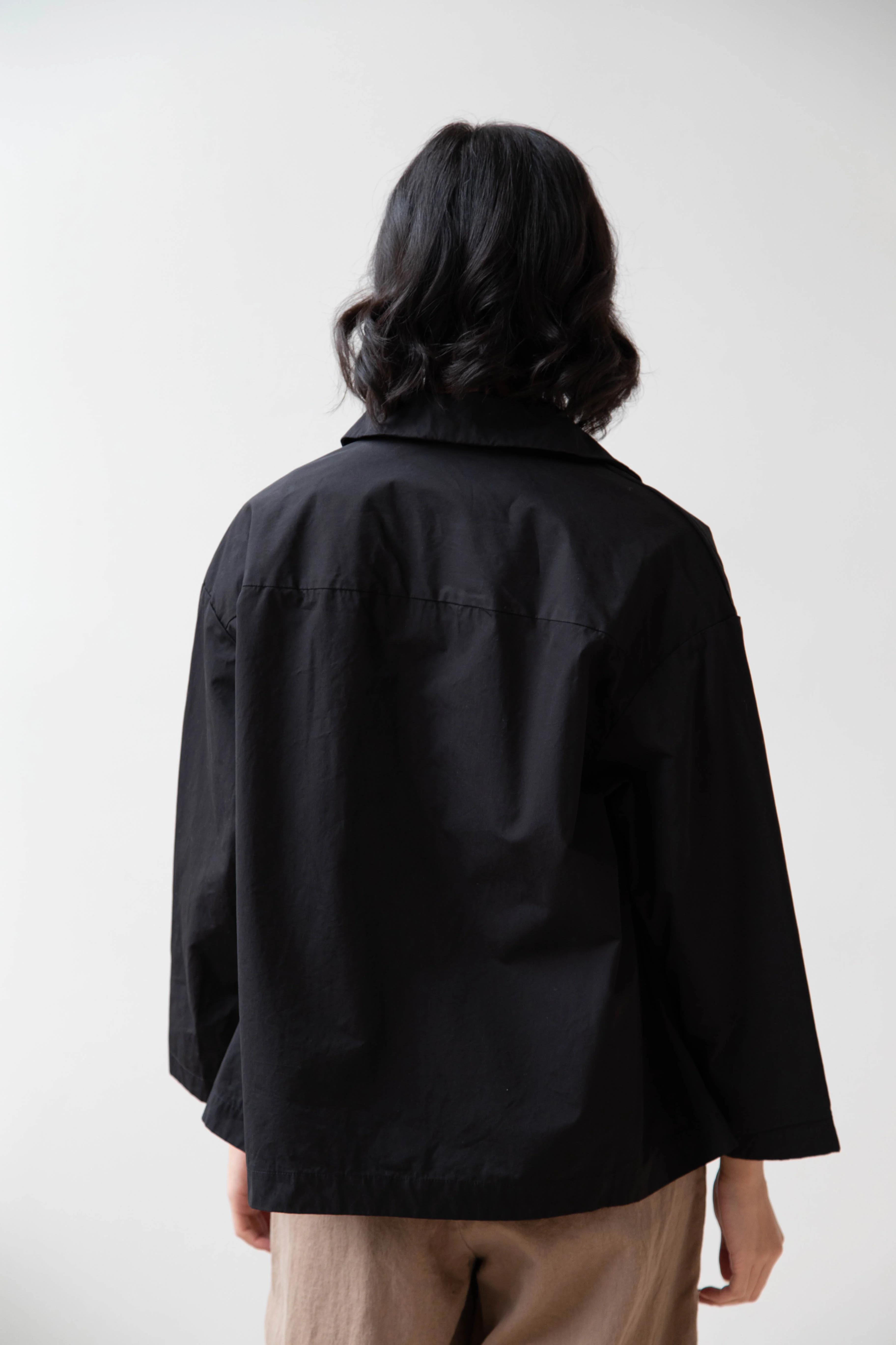 Bergfabel | Uli Jacket in Black Cotton - Image 5