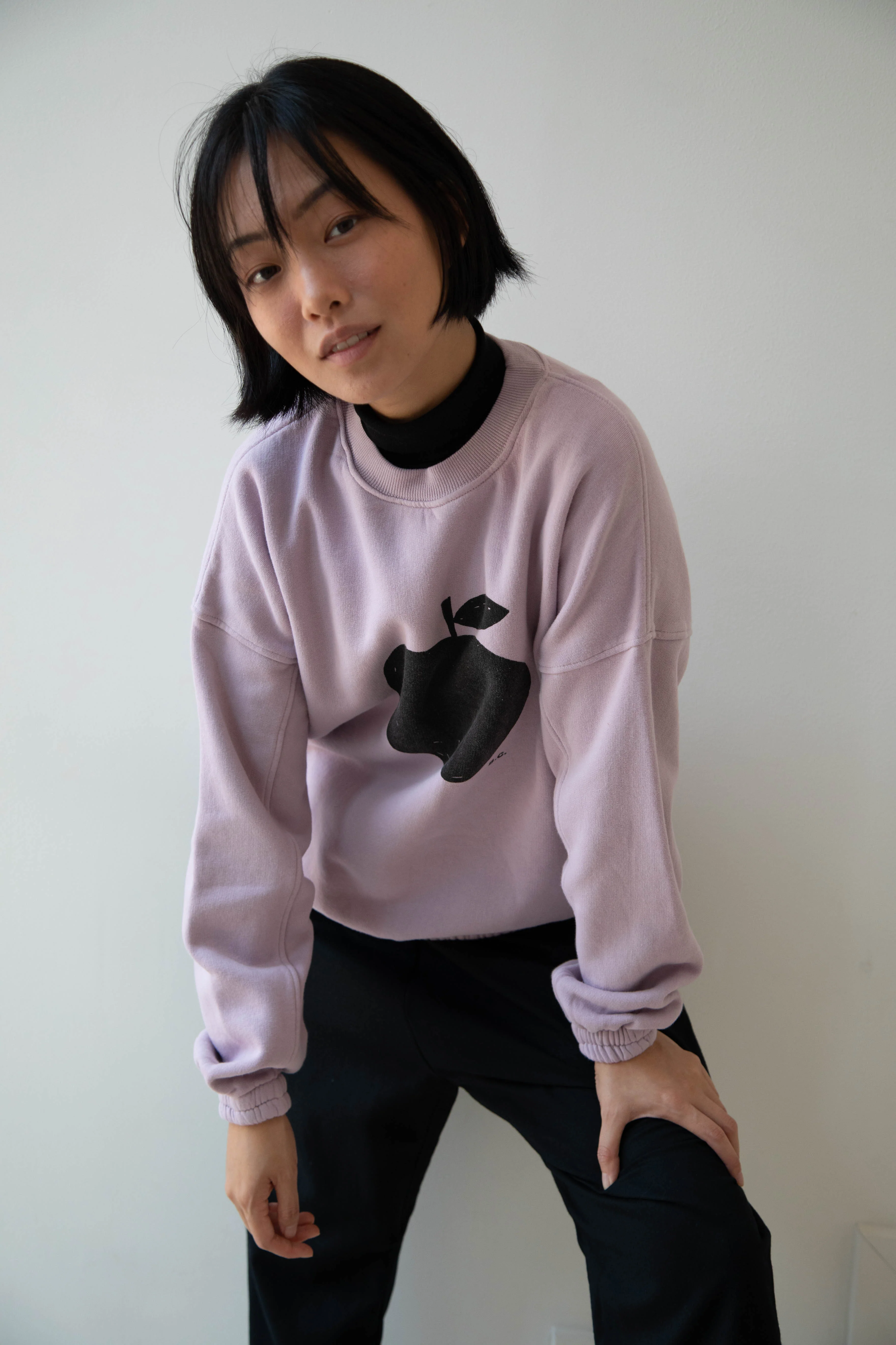 Bobo Choses Poma Sweatshirt in Lavender - Image 13
