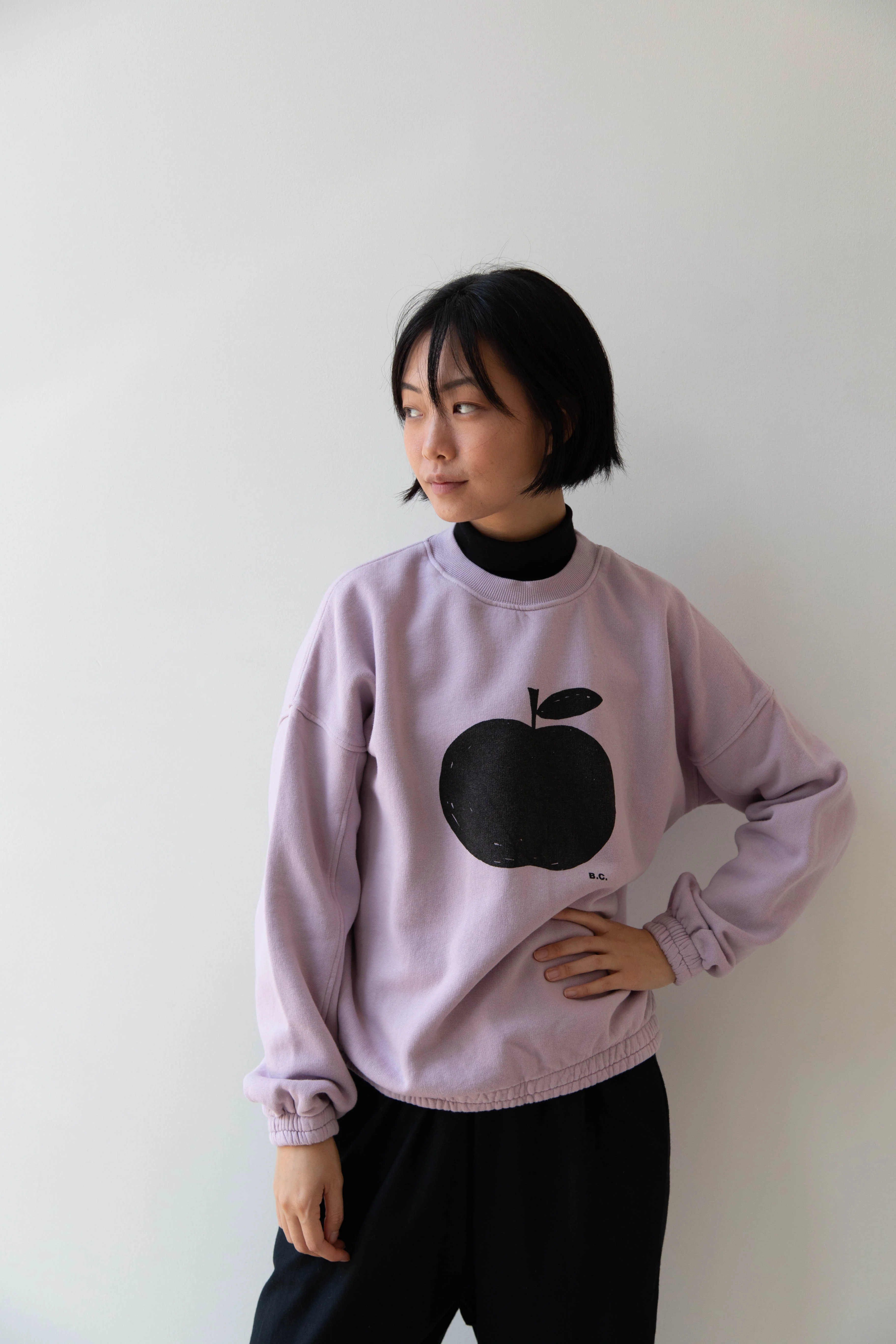 Bobo Choses Poma Sweatshirt in Lavender - Image 19