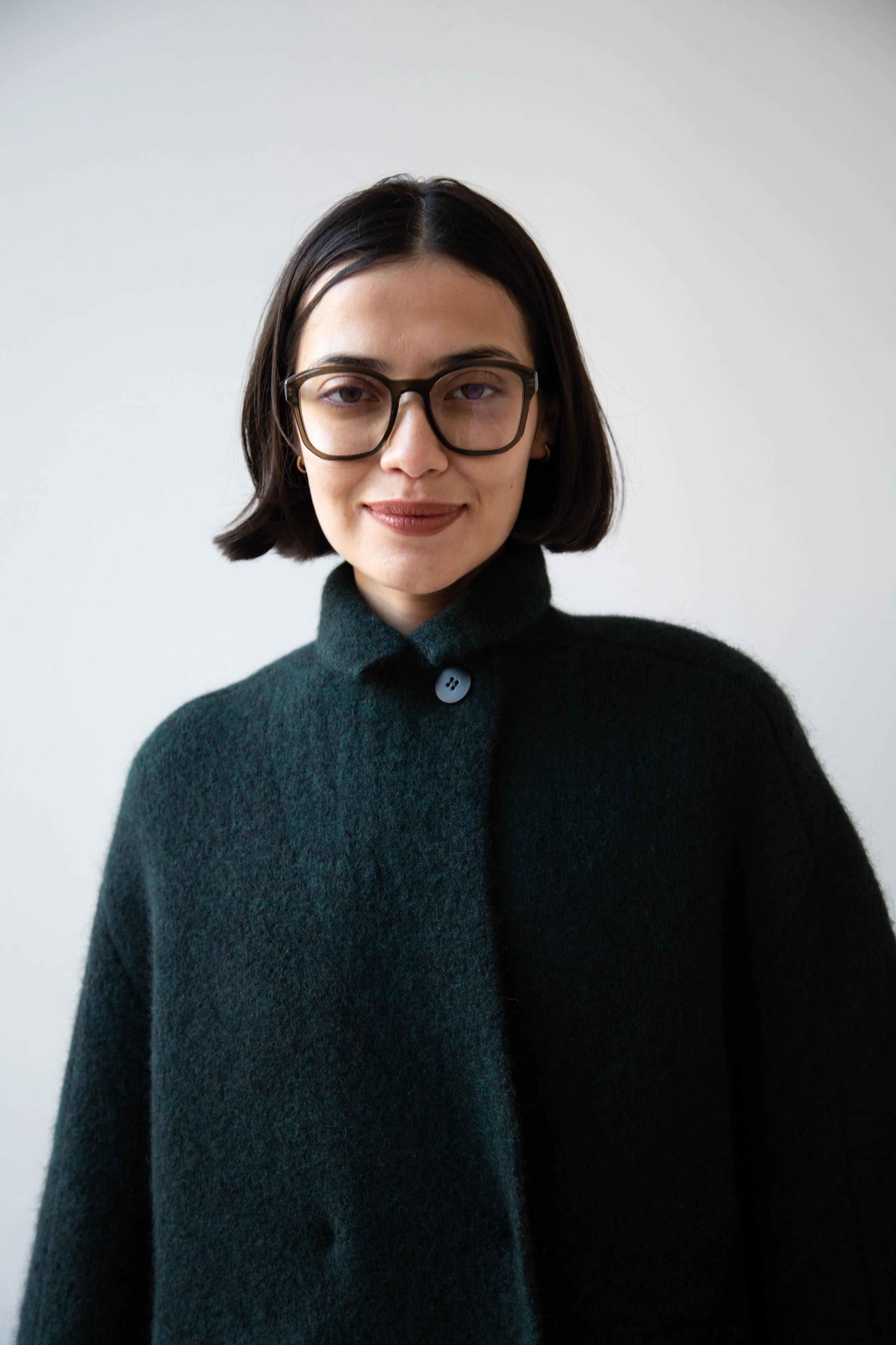 Boboutic | Bob's Double Breasted Coat in Dark Green - Image 5