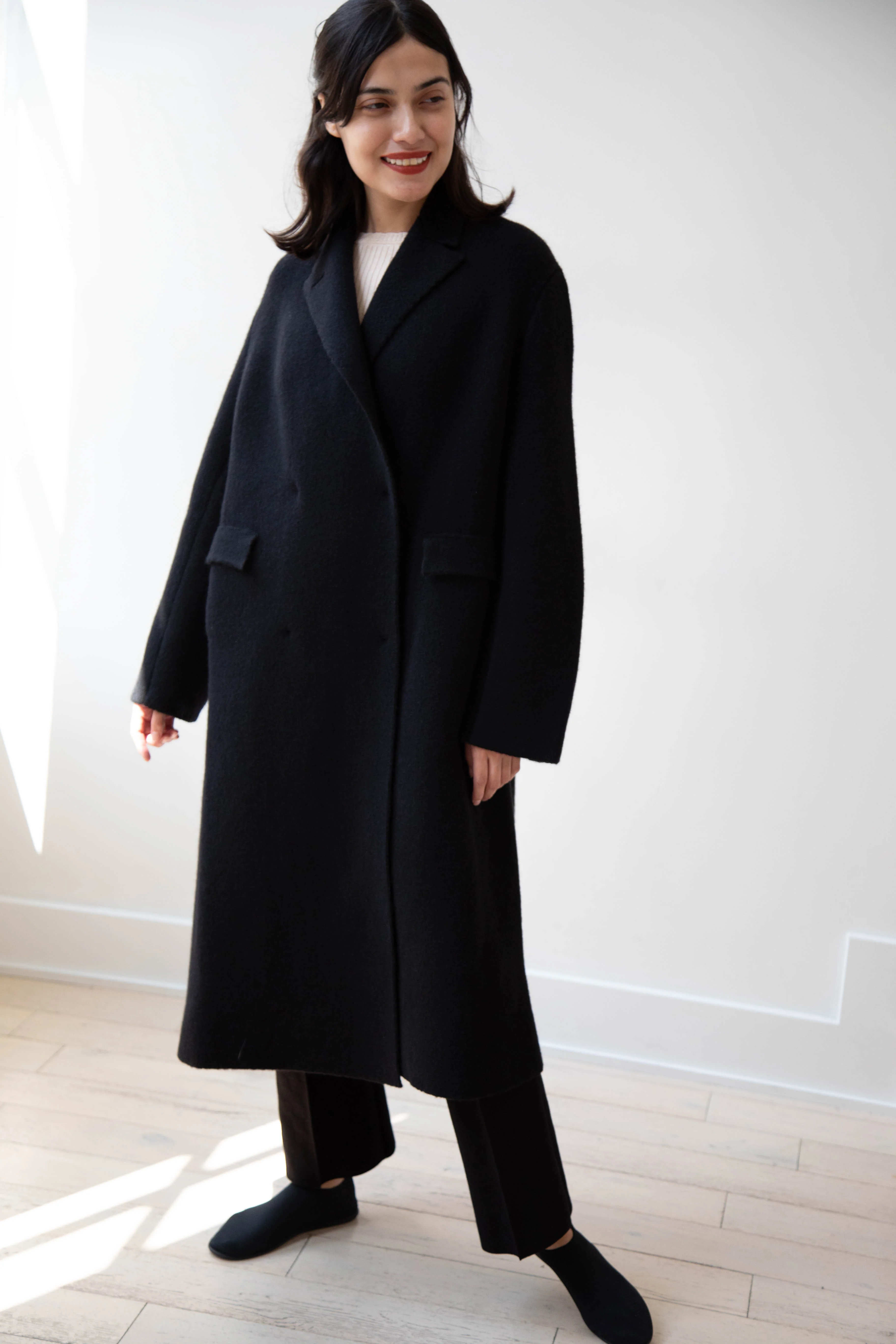 Boboutic | Double Outerwear Coat in Black - Image 29