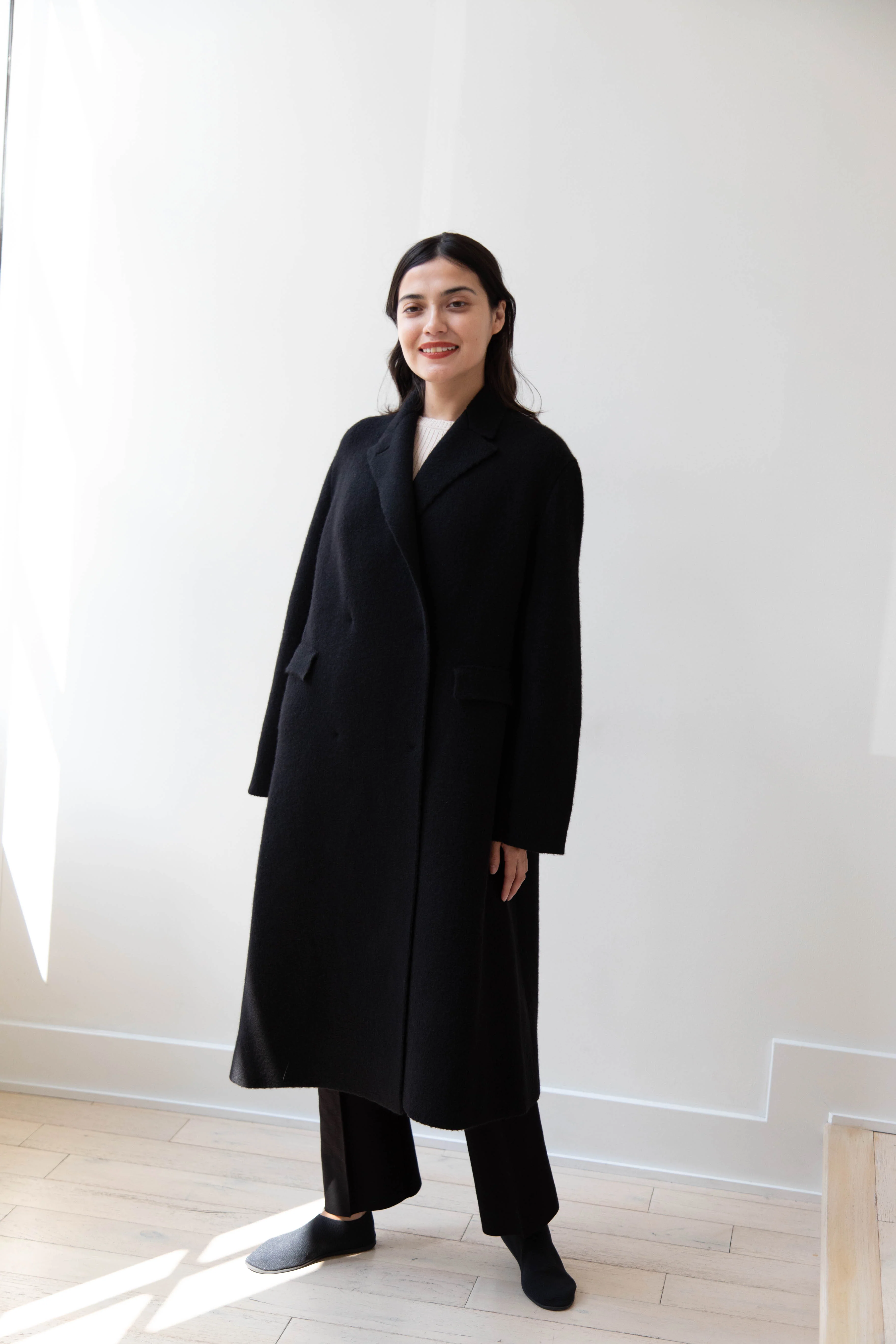 Boboutic | Double Outerwear Coat in Black - Image 36