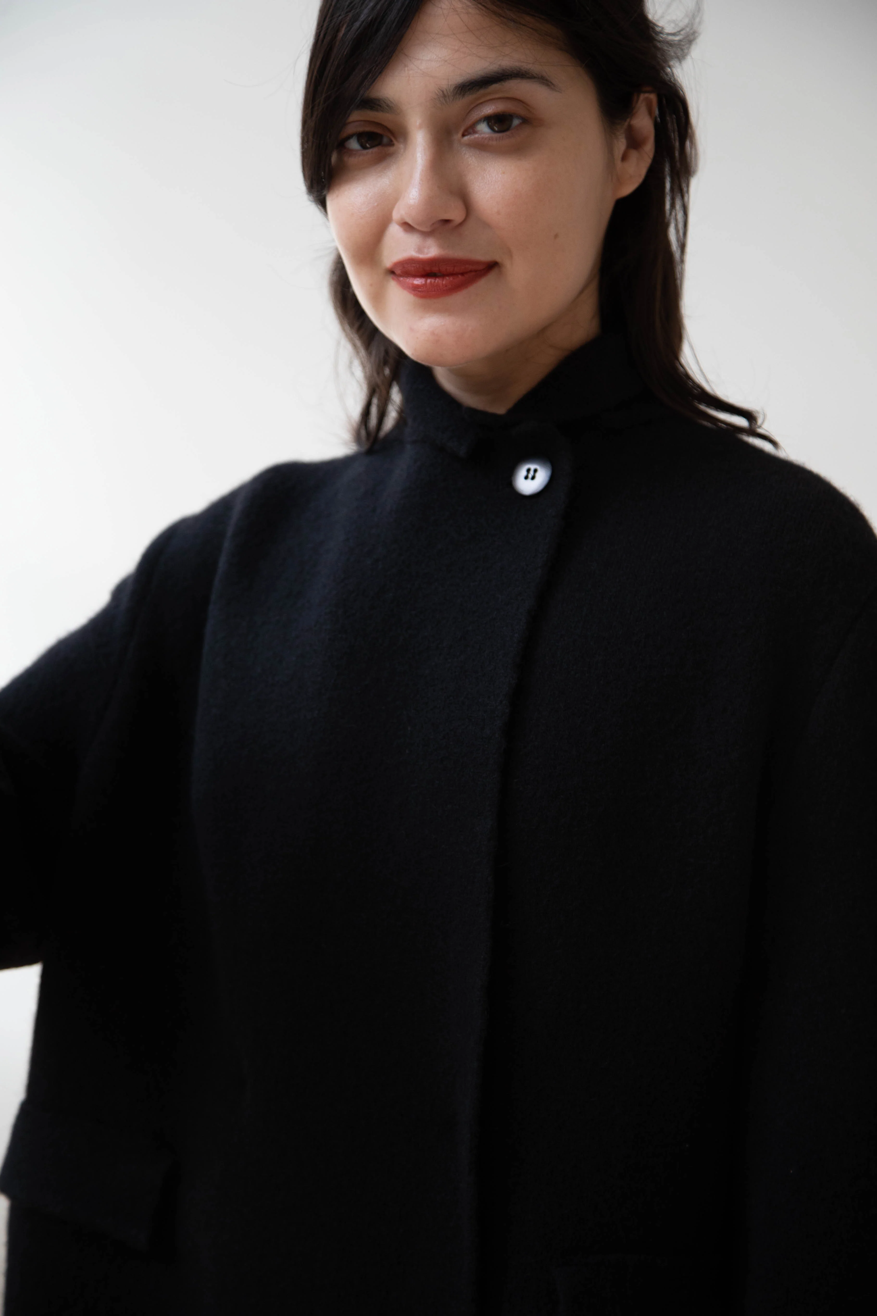 Boboutic | Double Outerwear Coat in Black - Image 40