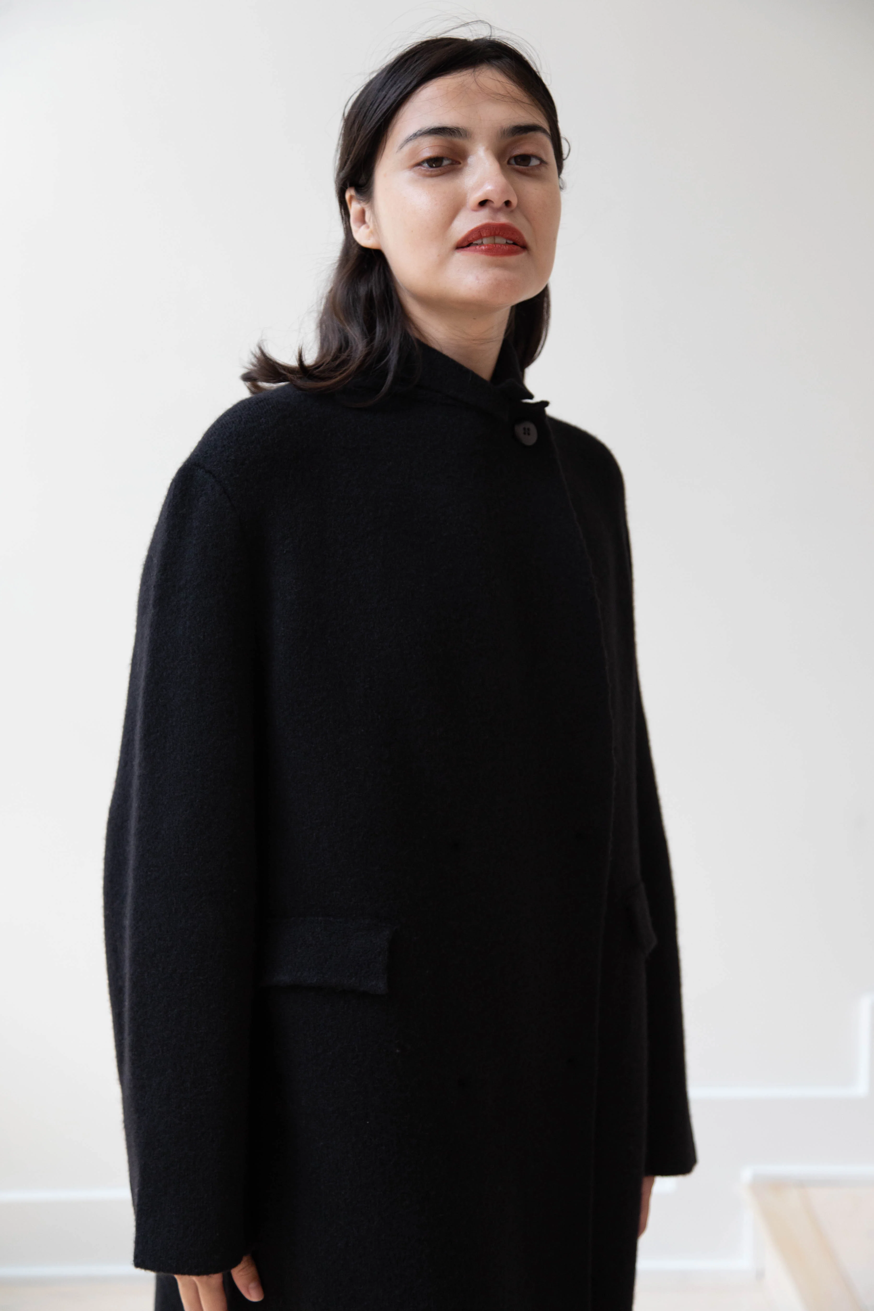 Boboutic | Double Outerwear Coat in Black - Image 41
