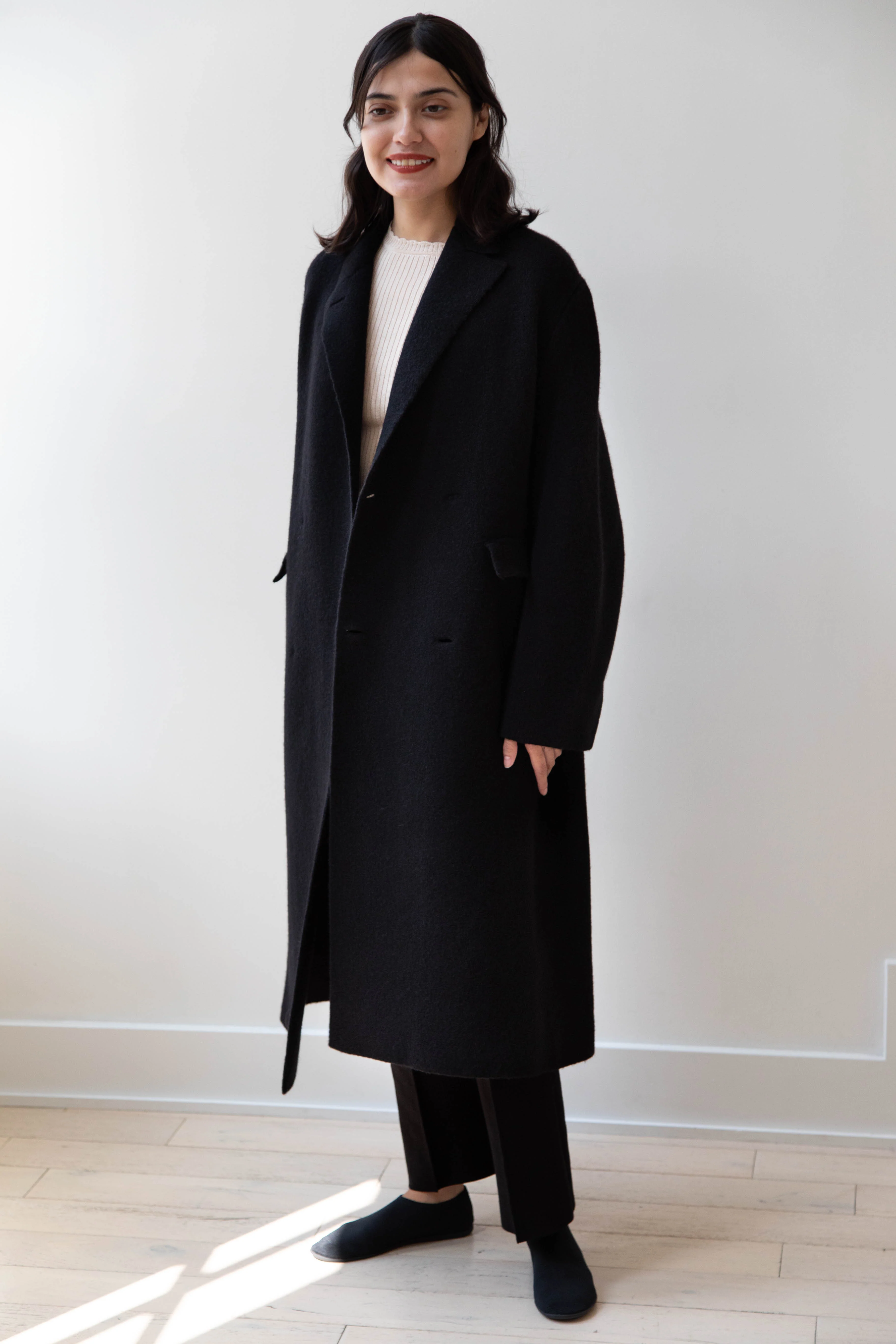 Boboutic | Double Outerwear Coat in Black - Image 9