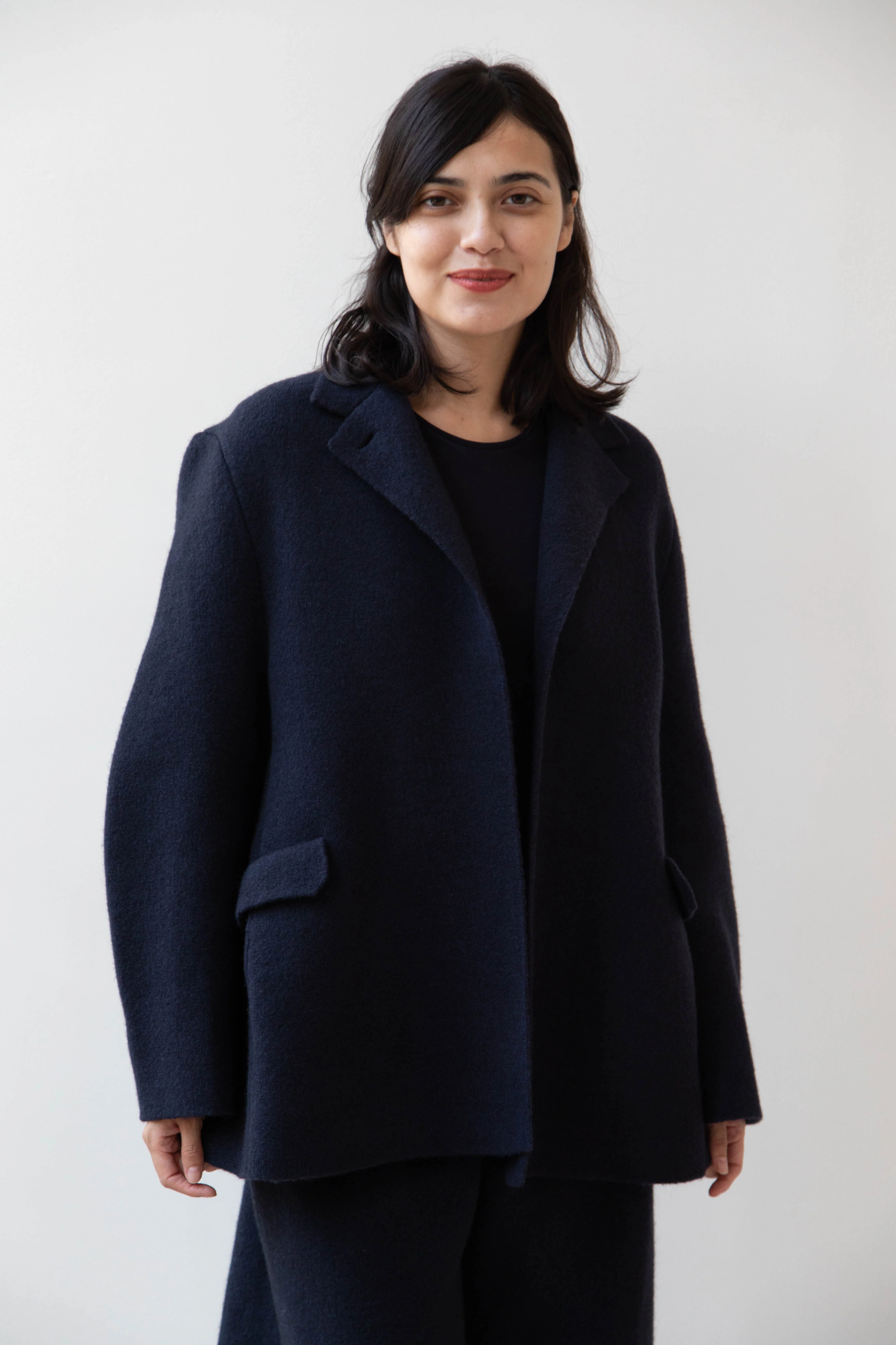 Boboutic | Double Outerwear Jacket in Navy - Image 10