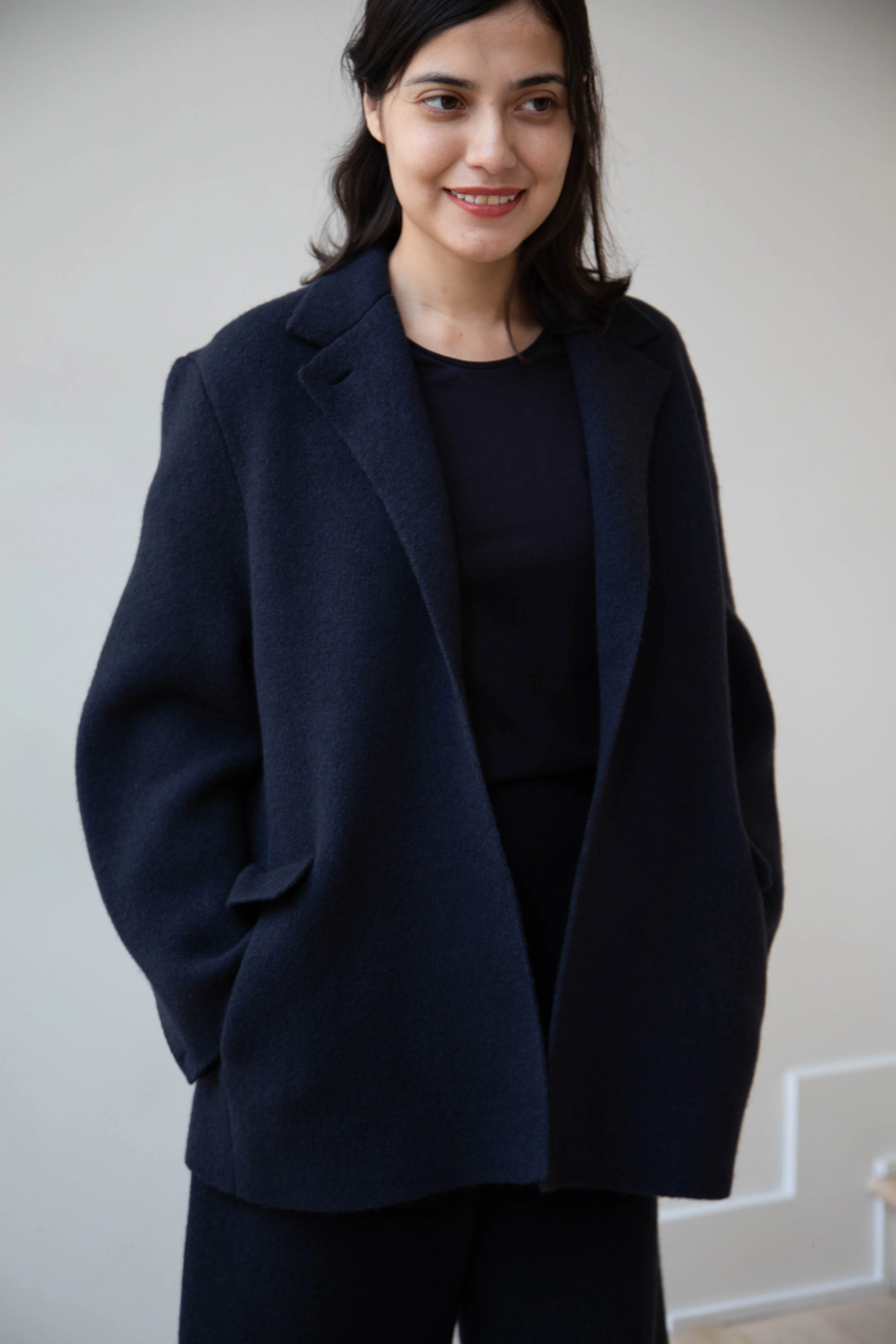 Boboutic | Double Outerwear Jacket in Navy - Image 16