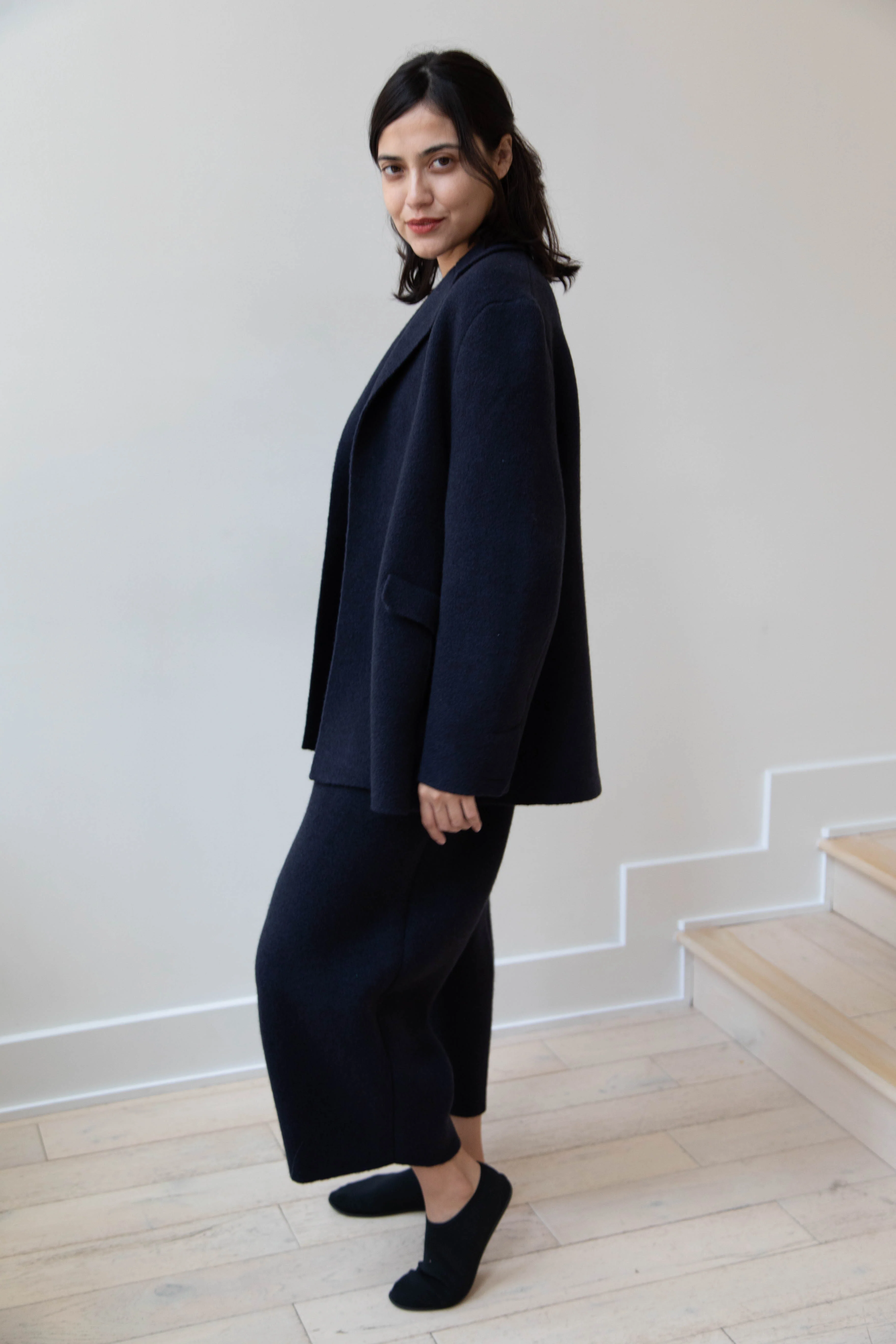 Boboutic | Double Outerwear Jacket in Navy - Image 18