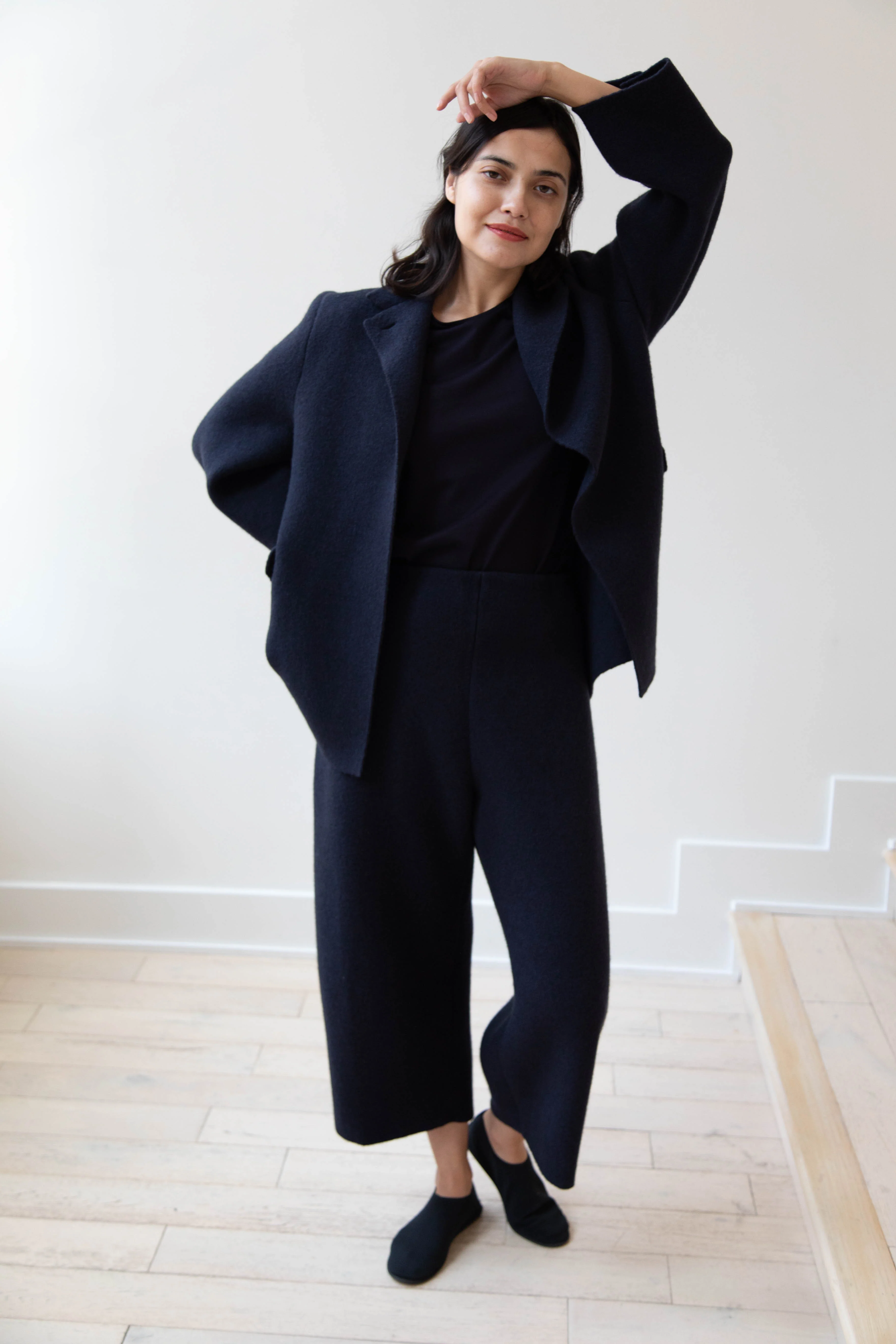 Boboutic | Double Outerwear Jacket in Navy - Image 21