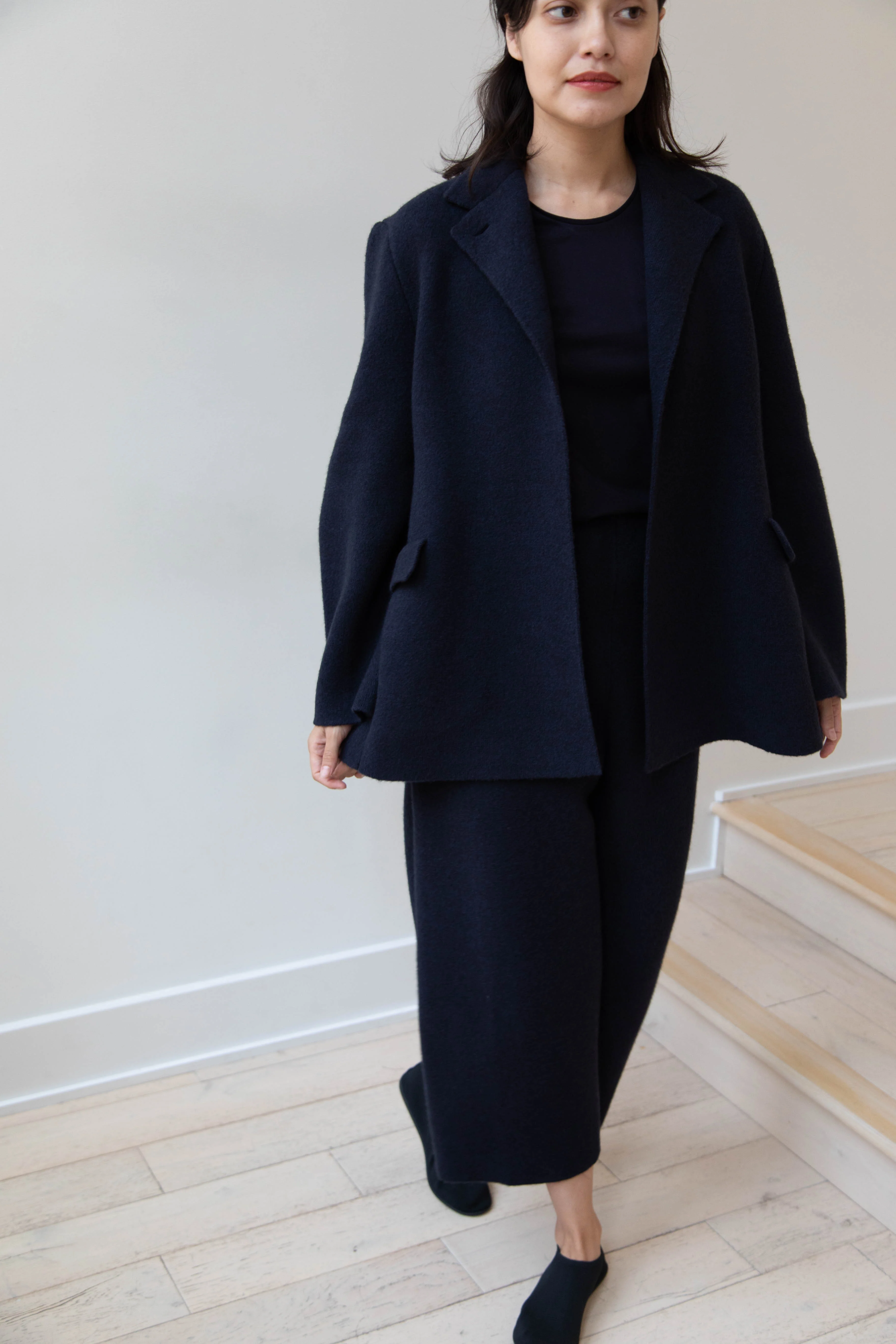 Boboutic | Double Outerwear Jacket in Navy - Image 26