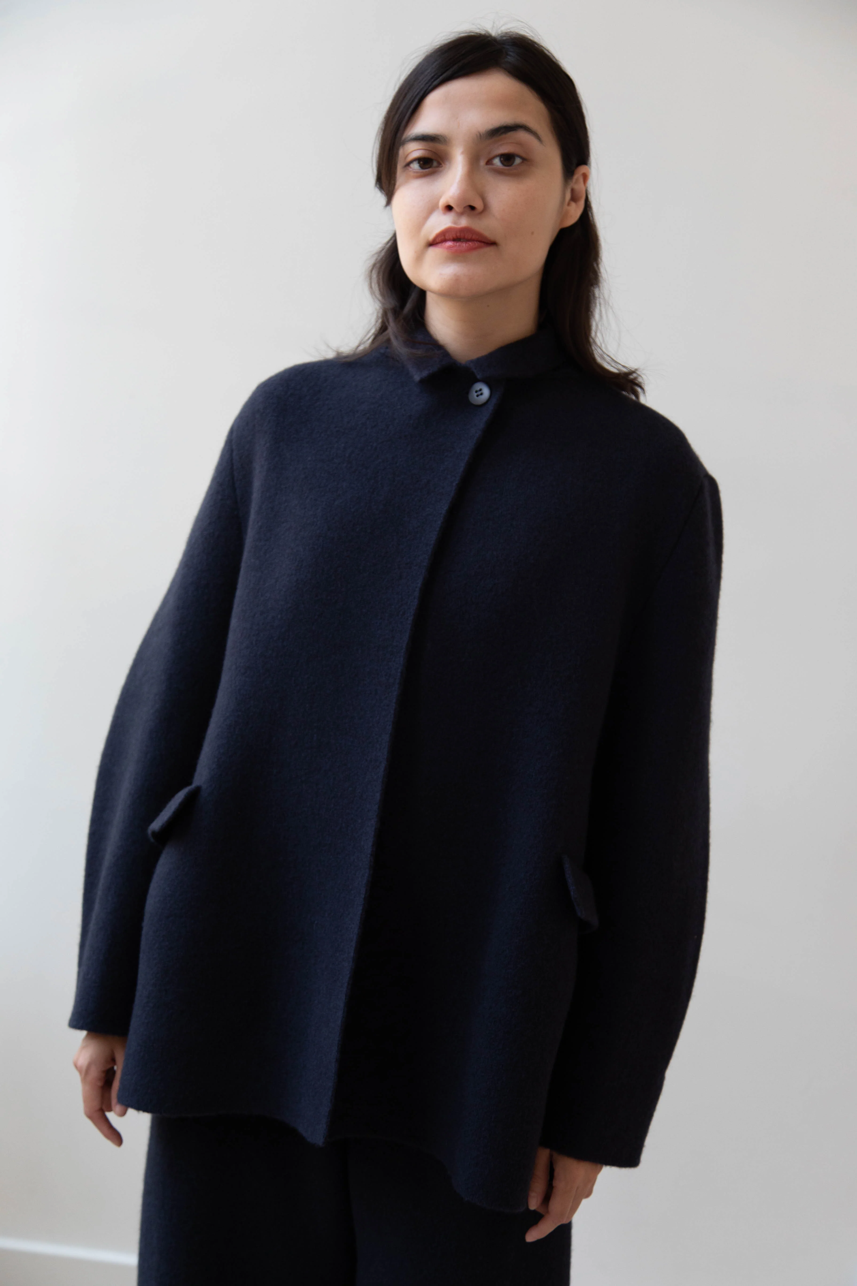 Boboutic | Double Outerwear Jacket in Navy - Image 29