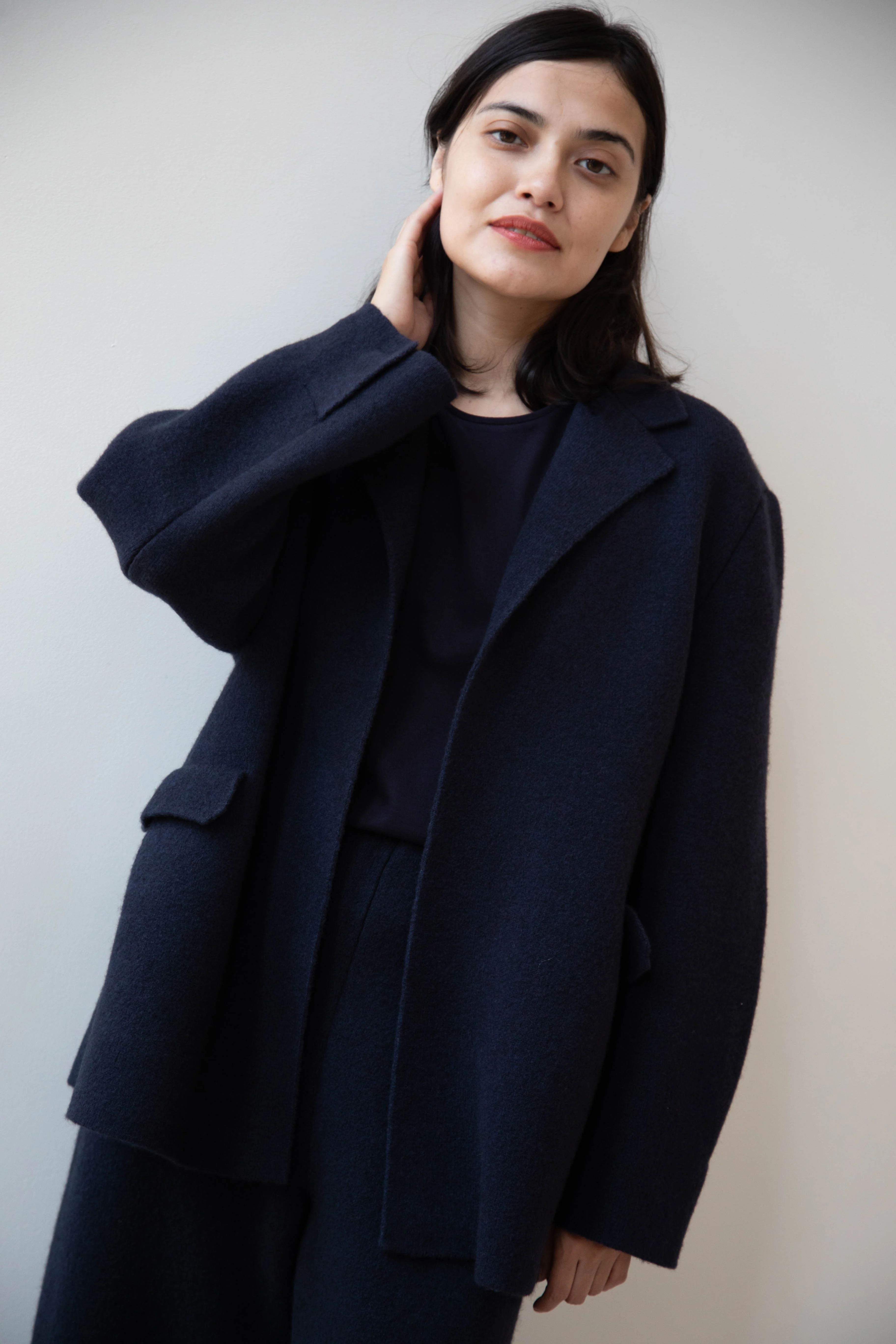 Boboutic | Double Outerwear Jacket in Navy - Image 4