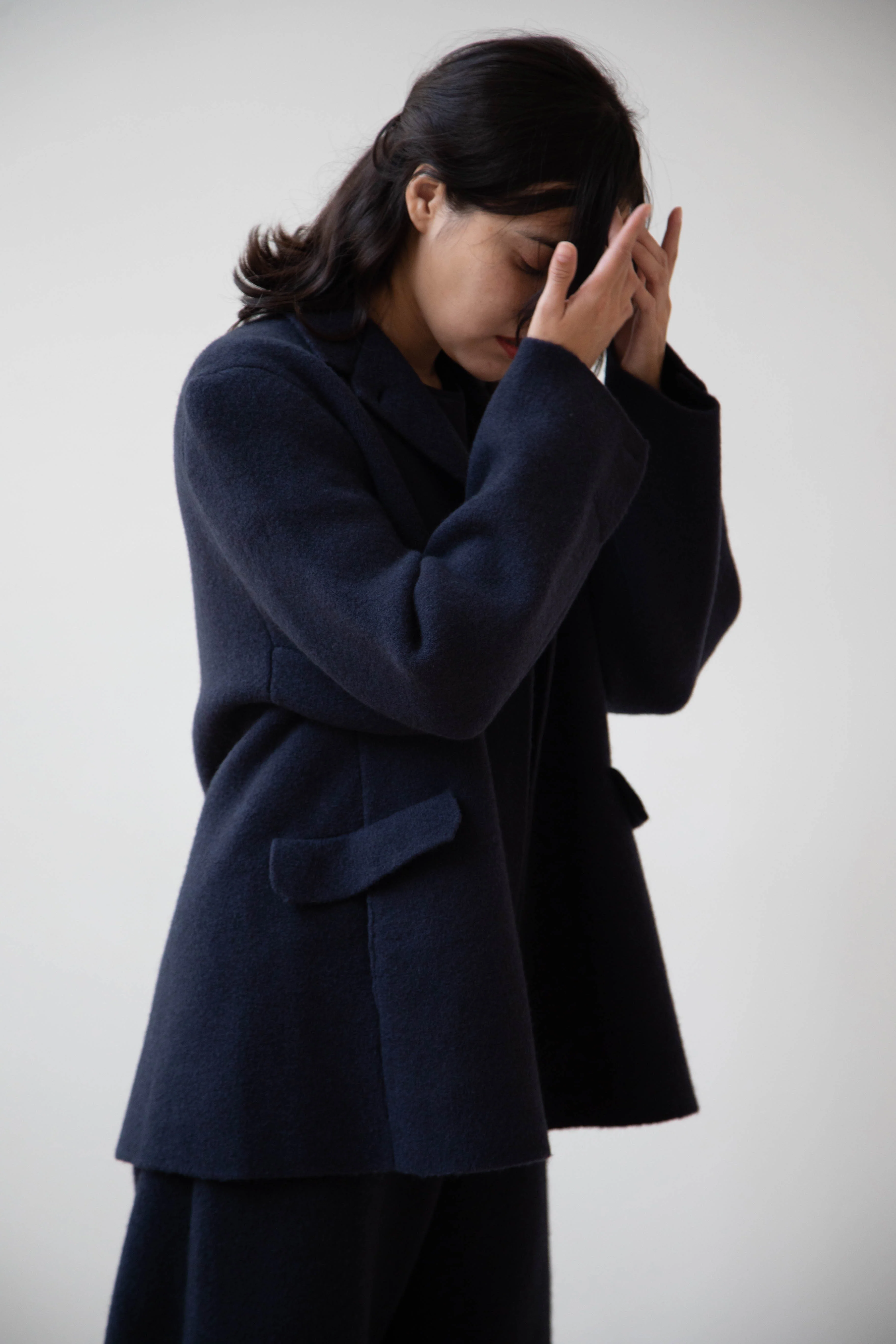 Boboutic | Double Outerwear Jacket in Navy - Image 5